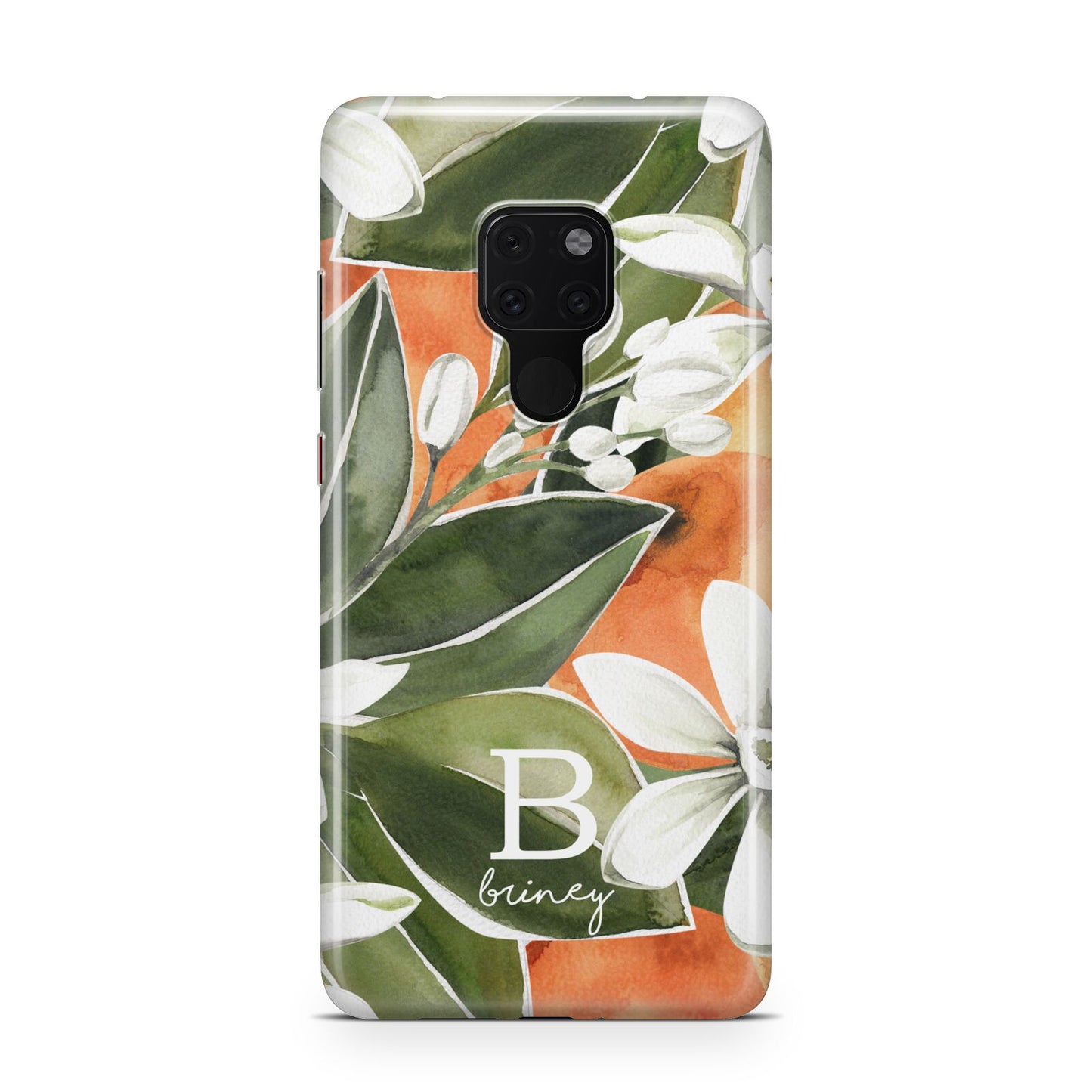 Personalised Orange Tree Huawei Mate 20 Phone Case