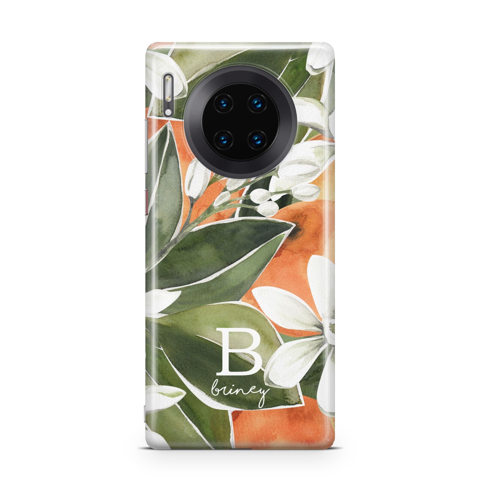 Personalised Orange Tree Huawei Mate 30 Pro Phone Case