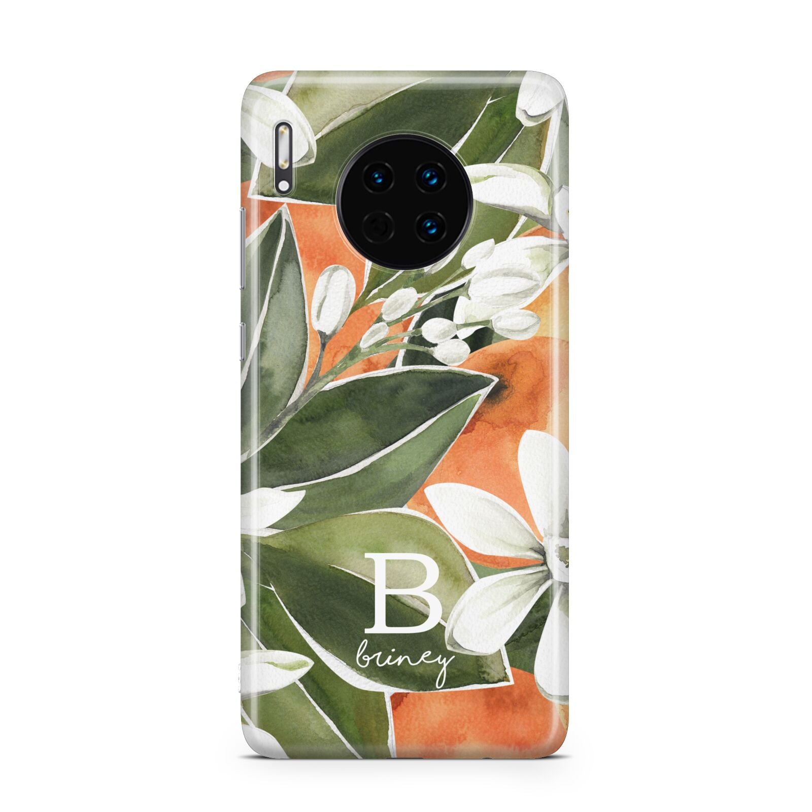 Personalised Orange Tree Huawei Mate 30