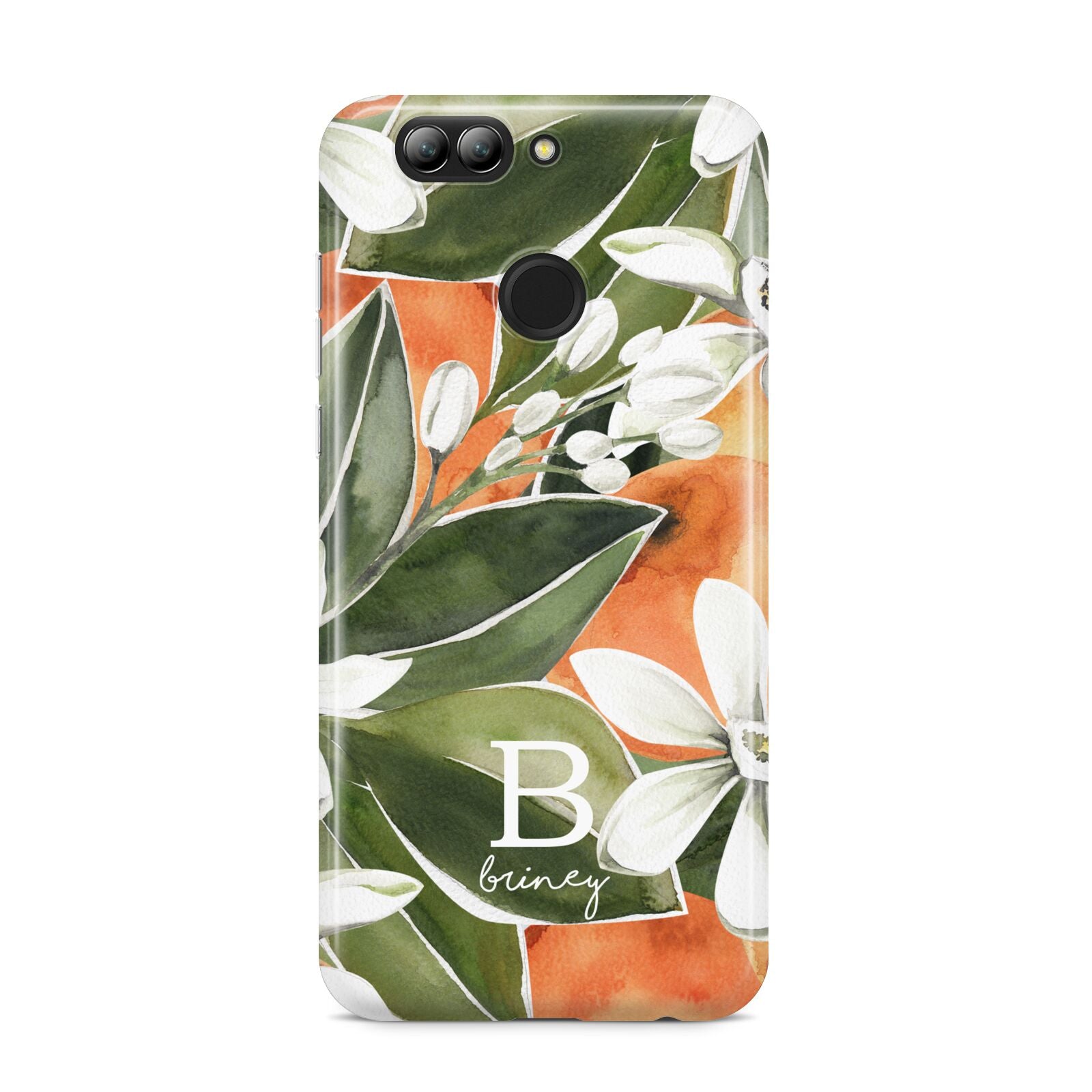 Personalised Orange Tree Huawei Nova 2s Phone Case