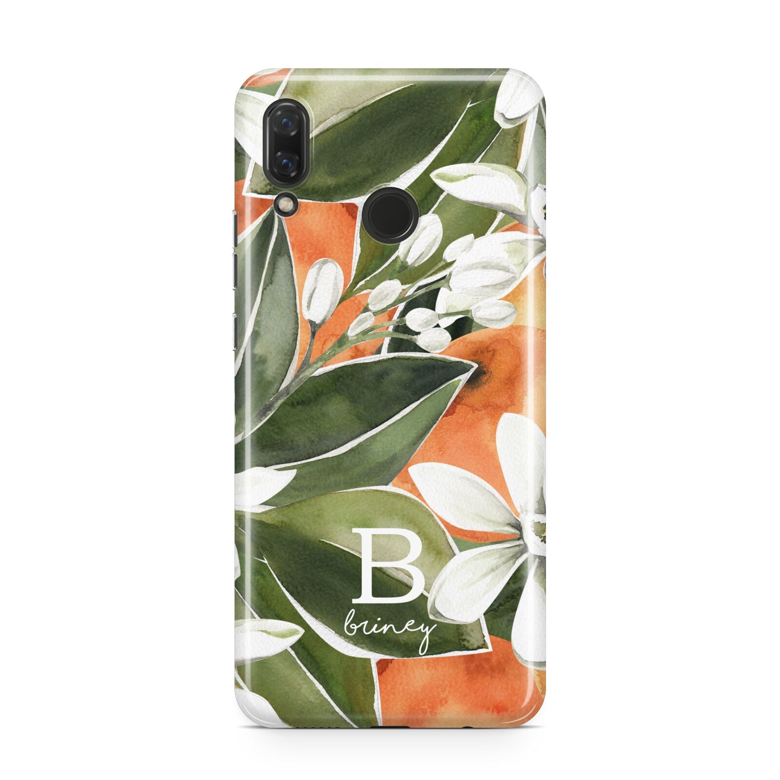 Personalised Orange Tree Huawei Nova 3 Phone Case