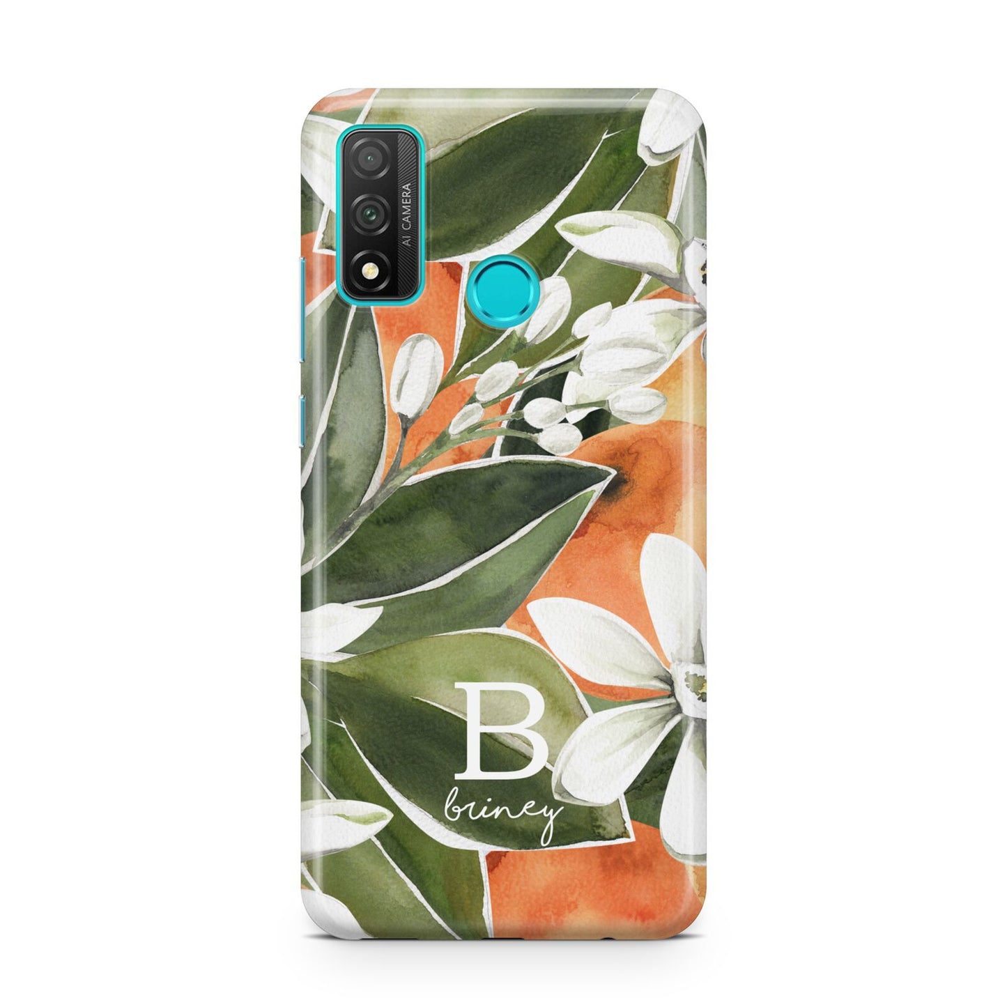 Personalised Orange Tree Huawei P Smart 2020