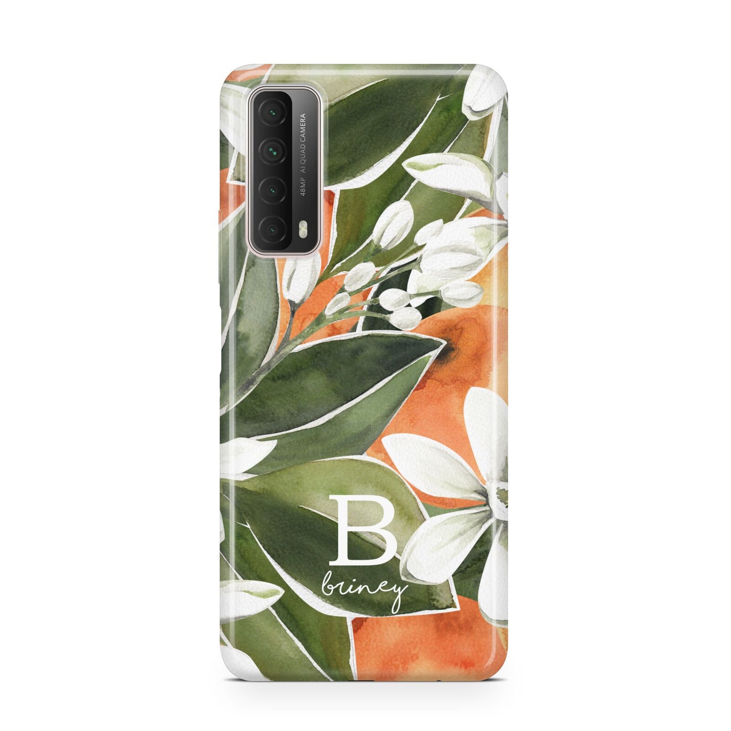 Personalised Orange Tree Huawei P Smart 2021