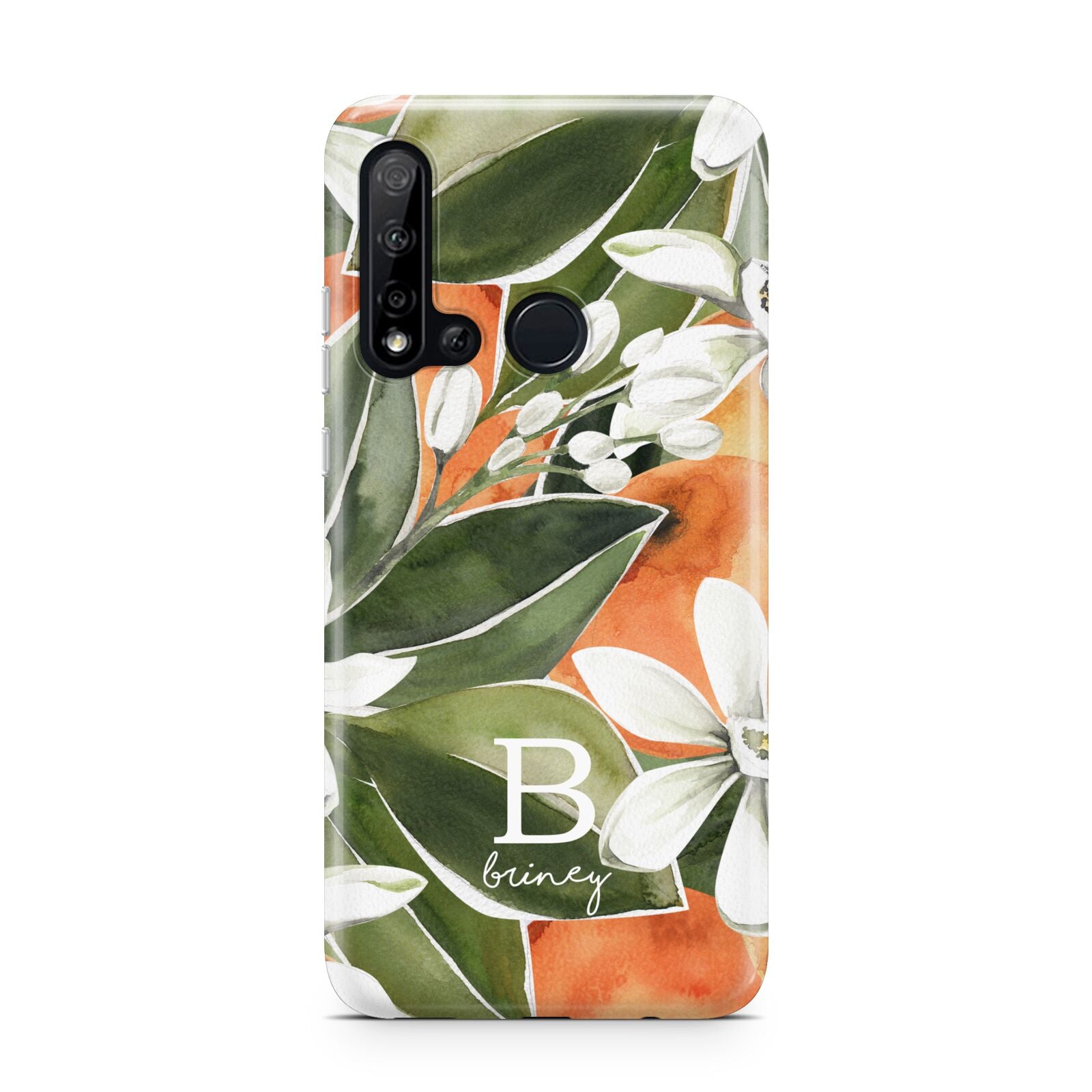 Personalised Orange Tree Huawei P20 Lite 5G Phone Case