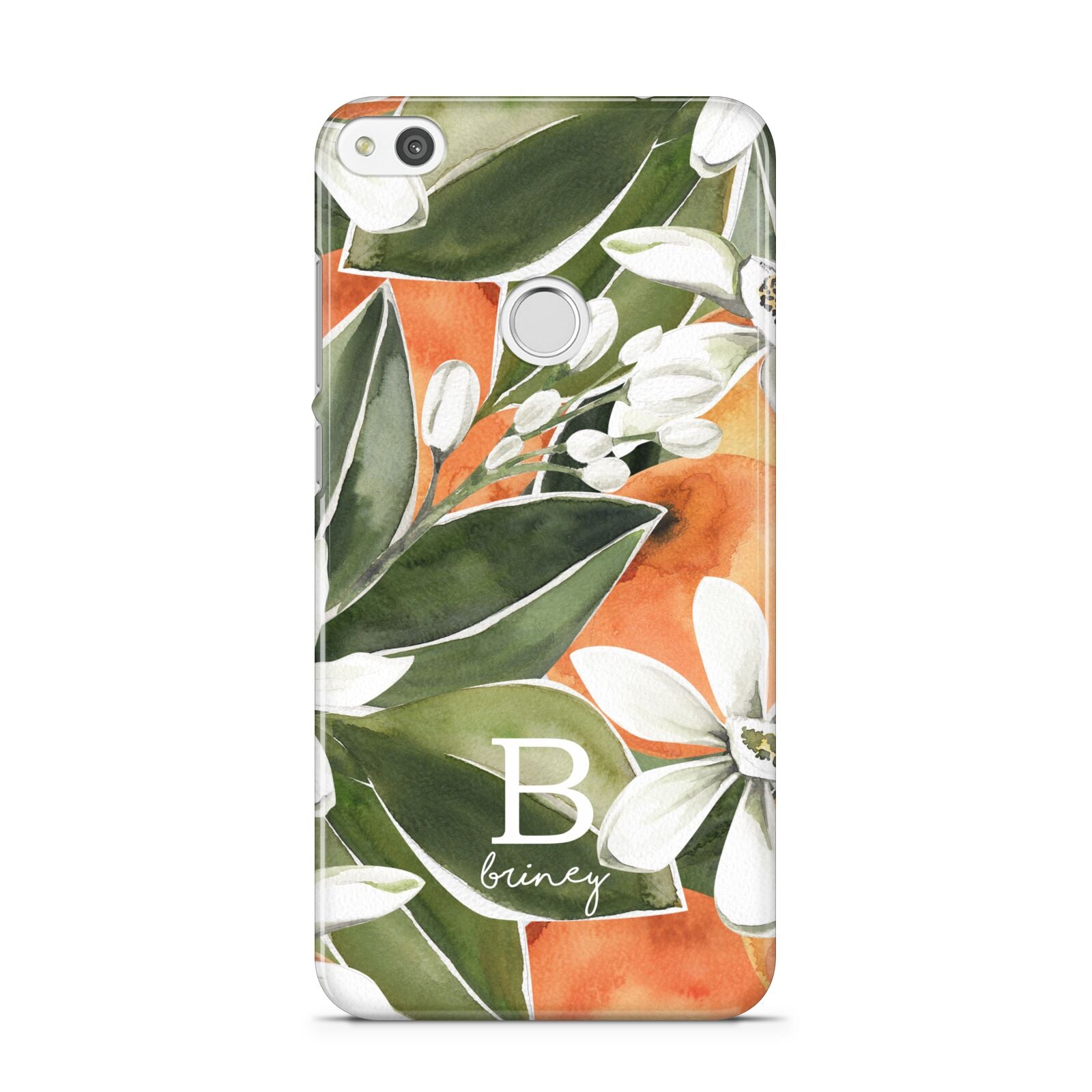 Personalised Orange Tree Huawei P8 Lite Case