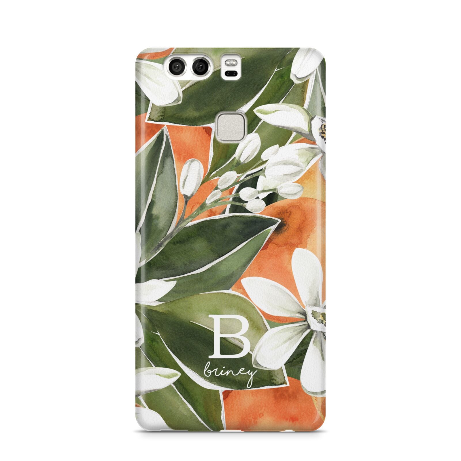 Personalised Orange Tree Huawei P9 Case