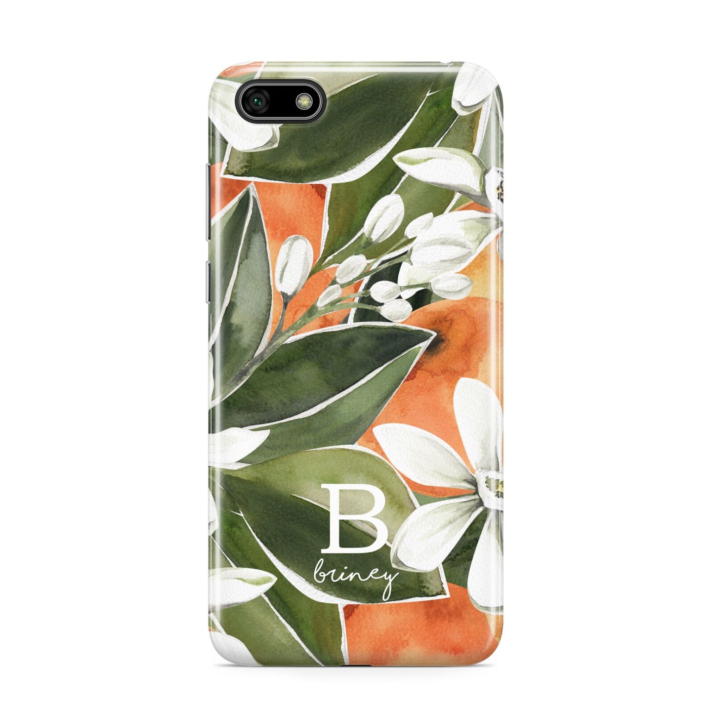 Personalised Orange Tree Huawei Y5 Prime 2018 Phone Case