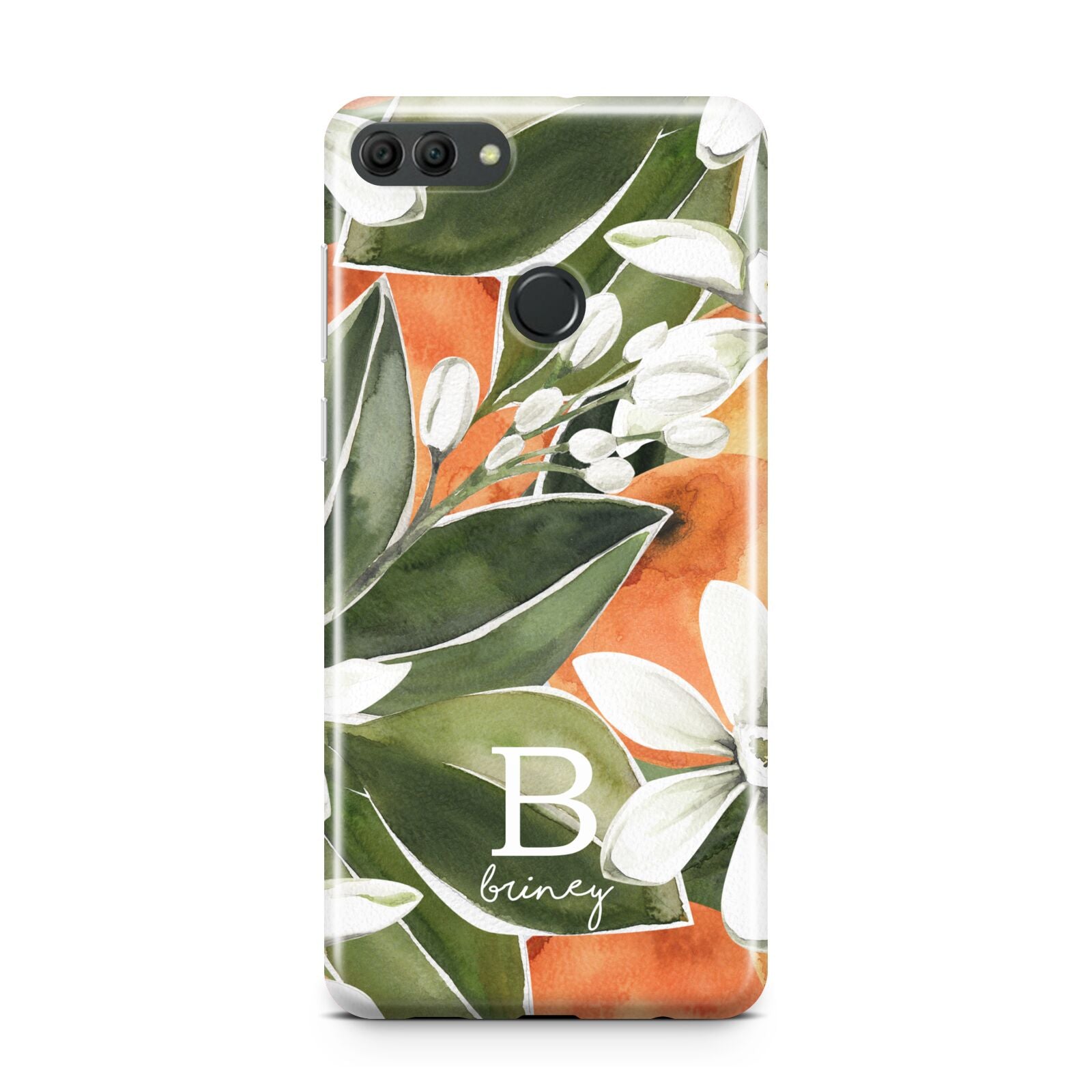 Personalised Orange Tree Huawei Y9 2018