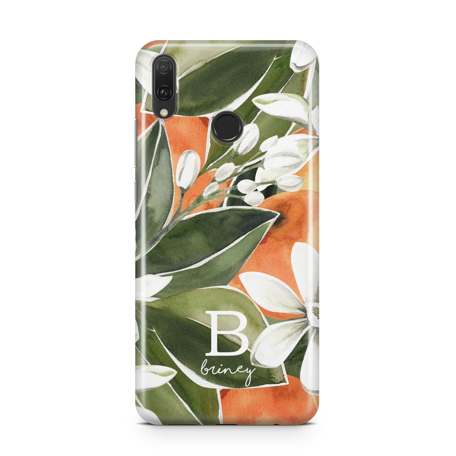 Personalised Orange Tree Huawei Y9 2019