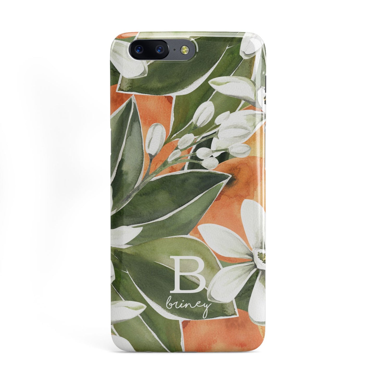 Personalised Orange Tree OnePlus Case