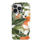 Personalised Orange Tree iPhone 13 Pro Full Wrap 3D Tough Case