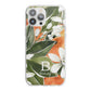 Personalised Orange Tree iPhone 13 Pro Max TPU Impact Case with White Edges