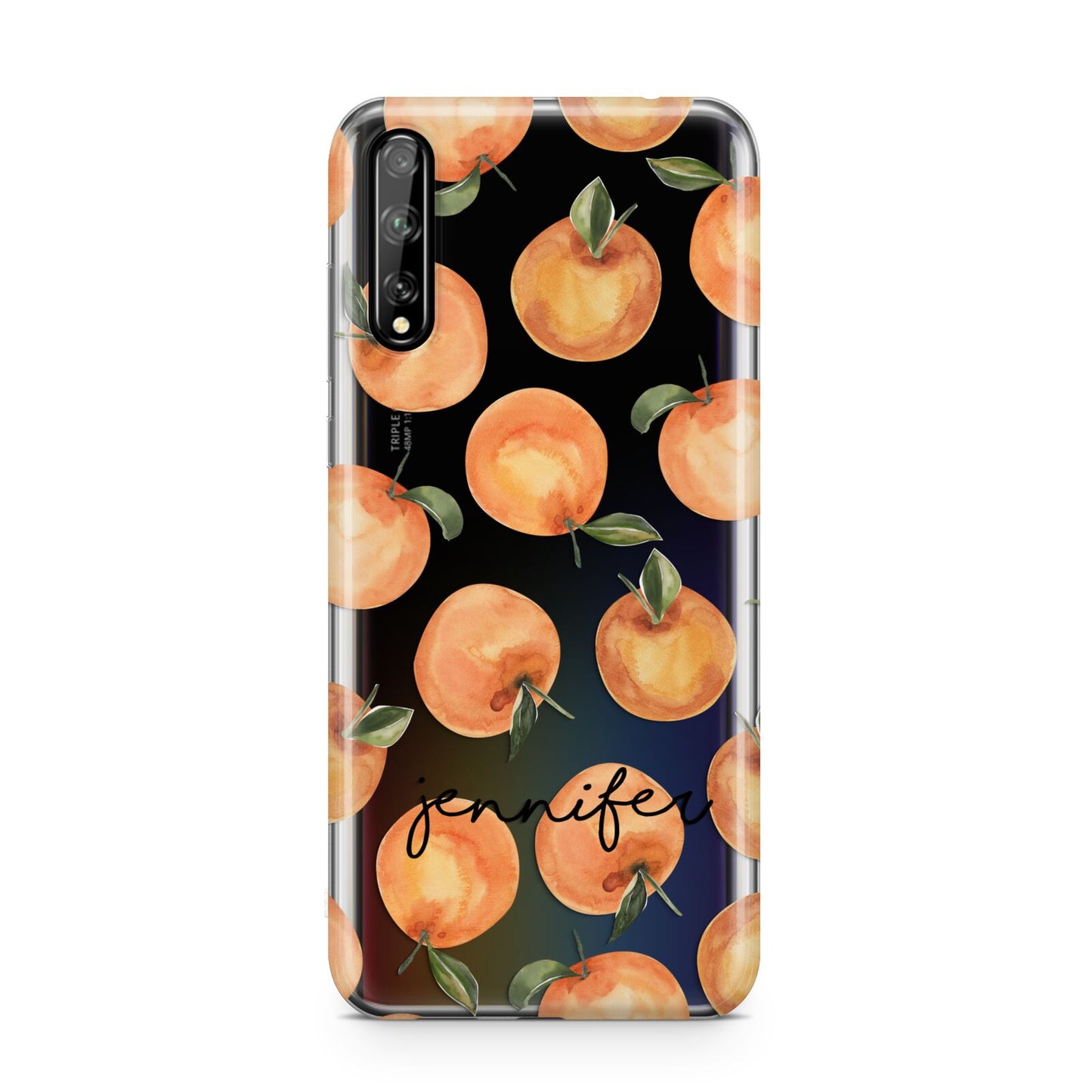 Personalised Oranges Name Huawei Enjoy 10s Phone Case