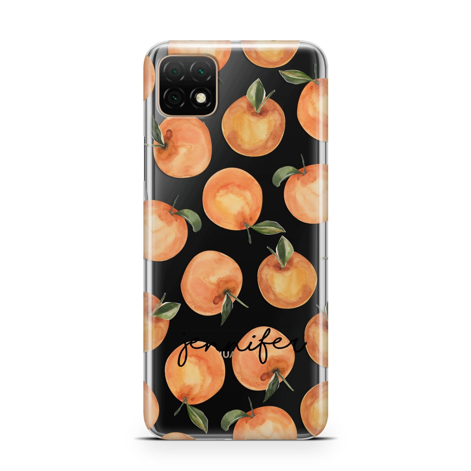 Personalised Oranges Name Huawei Enjoy 20 Phone Case