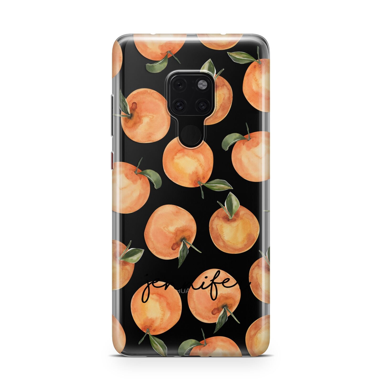 Personalised Oranges Name Huawei Mate 20 Phone Case