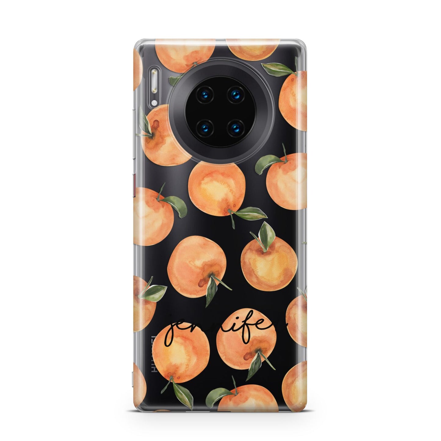 Personalised Oranges Name Huawei Mate 30 Pro Phone Case