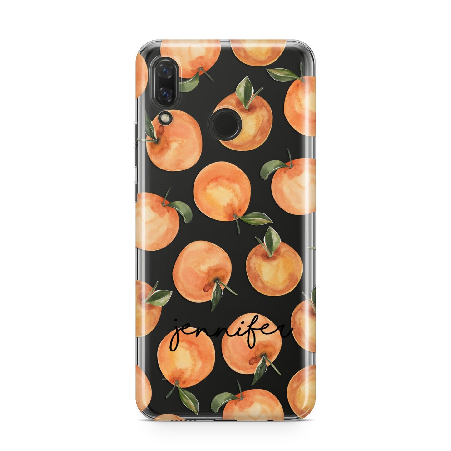 Personalised Oranges Name Huawei Nova 3 Phone Case