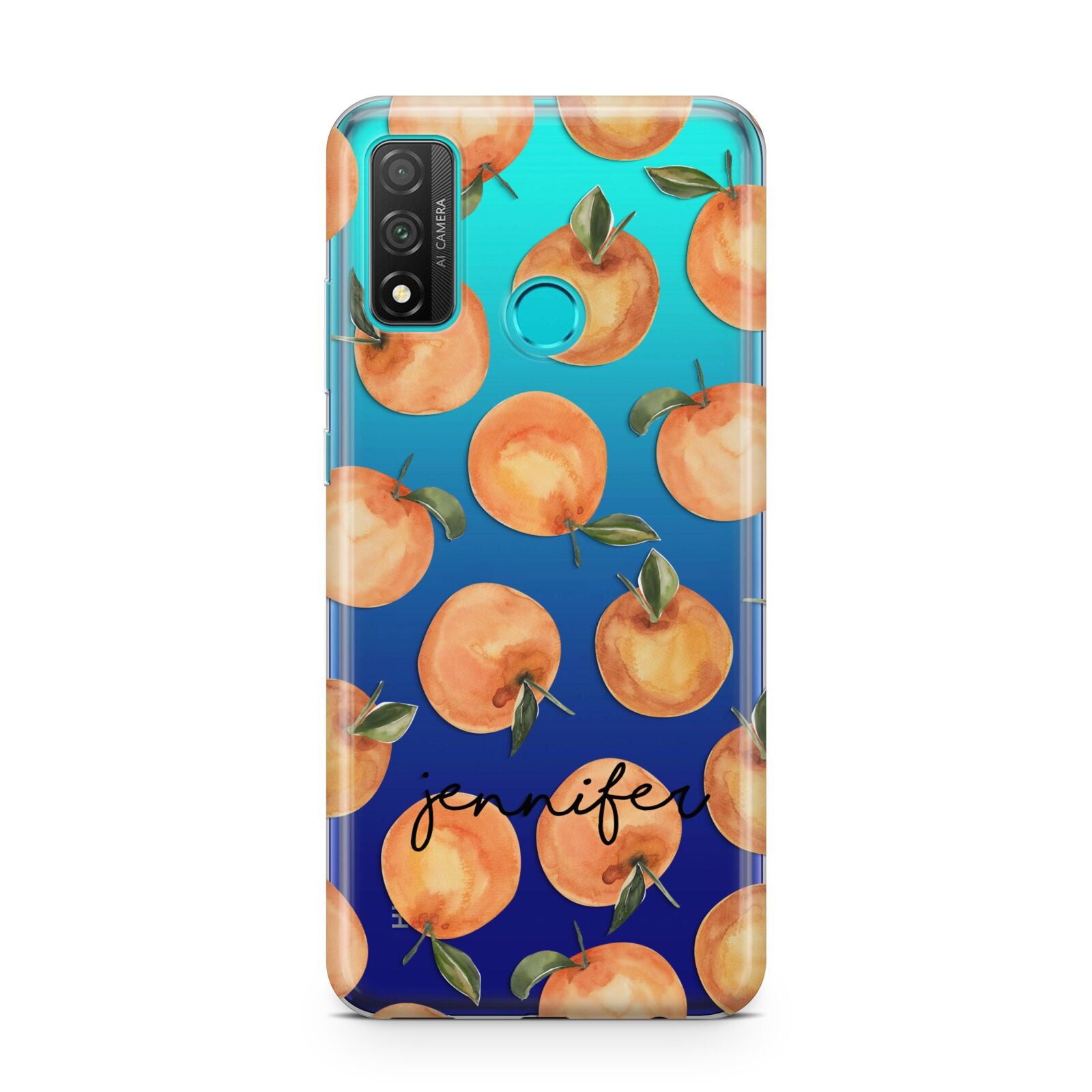 Personalised Oranges Name Huawei P Smart 2020