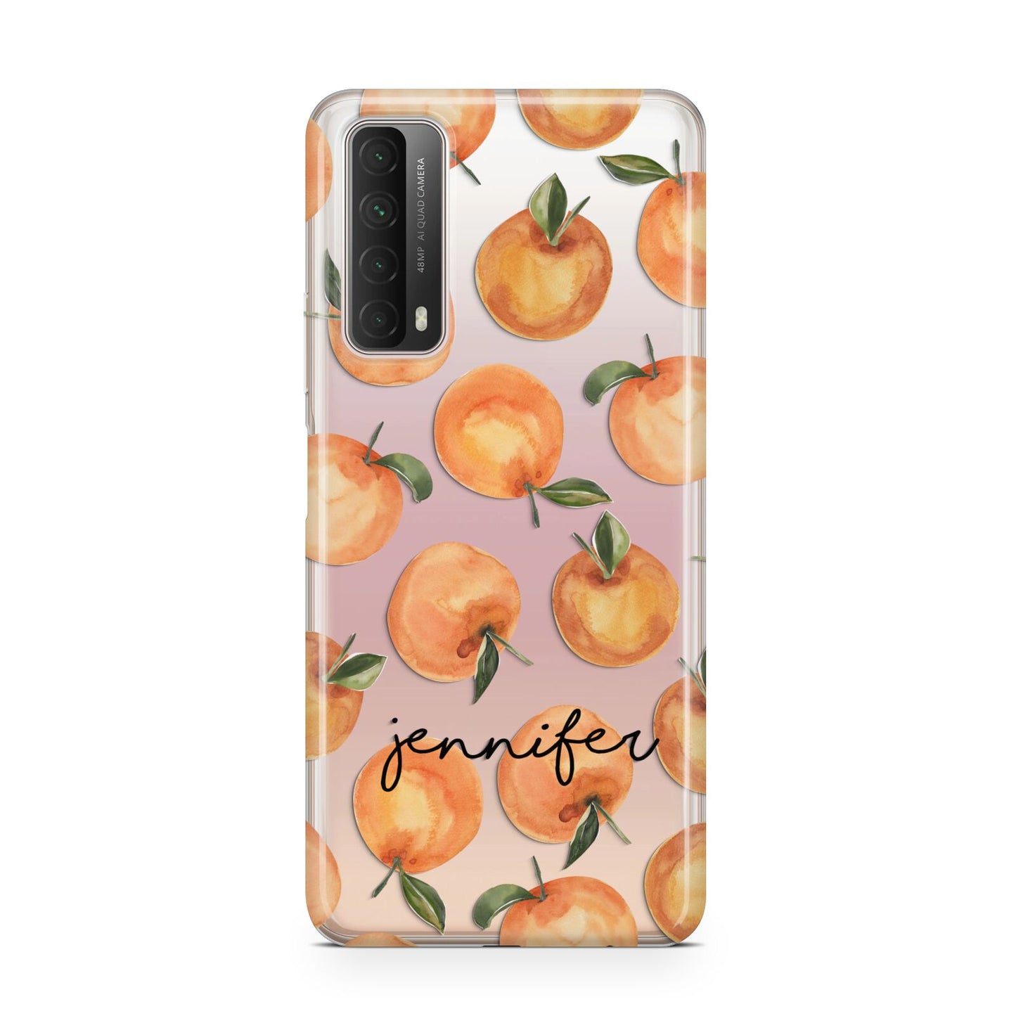 Personalised Oranges Name Huawei P Smart 2021