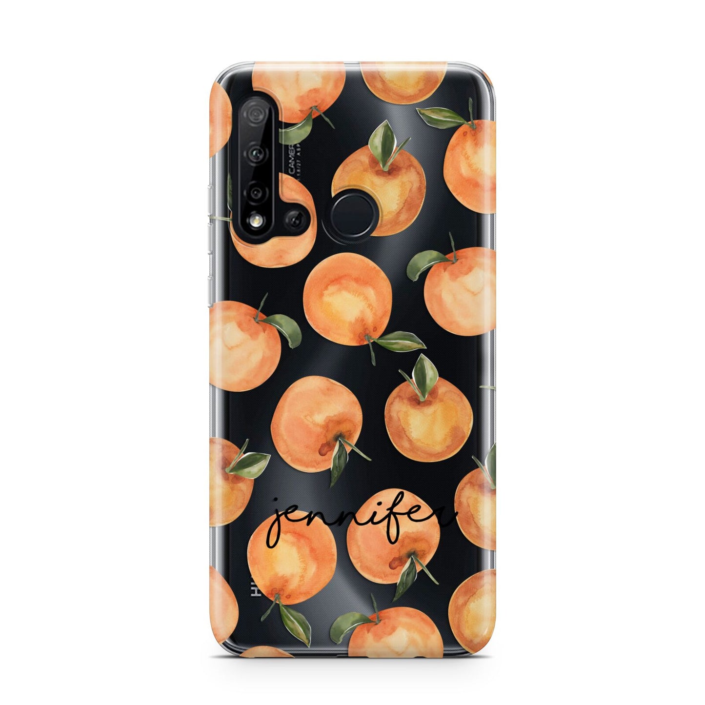 Personalised Oranges Name Huawei P20 Lite 5G Phone Case