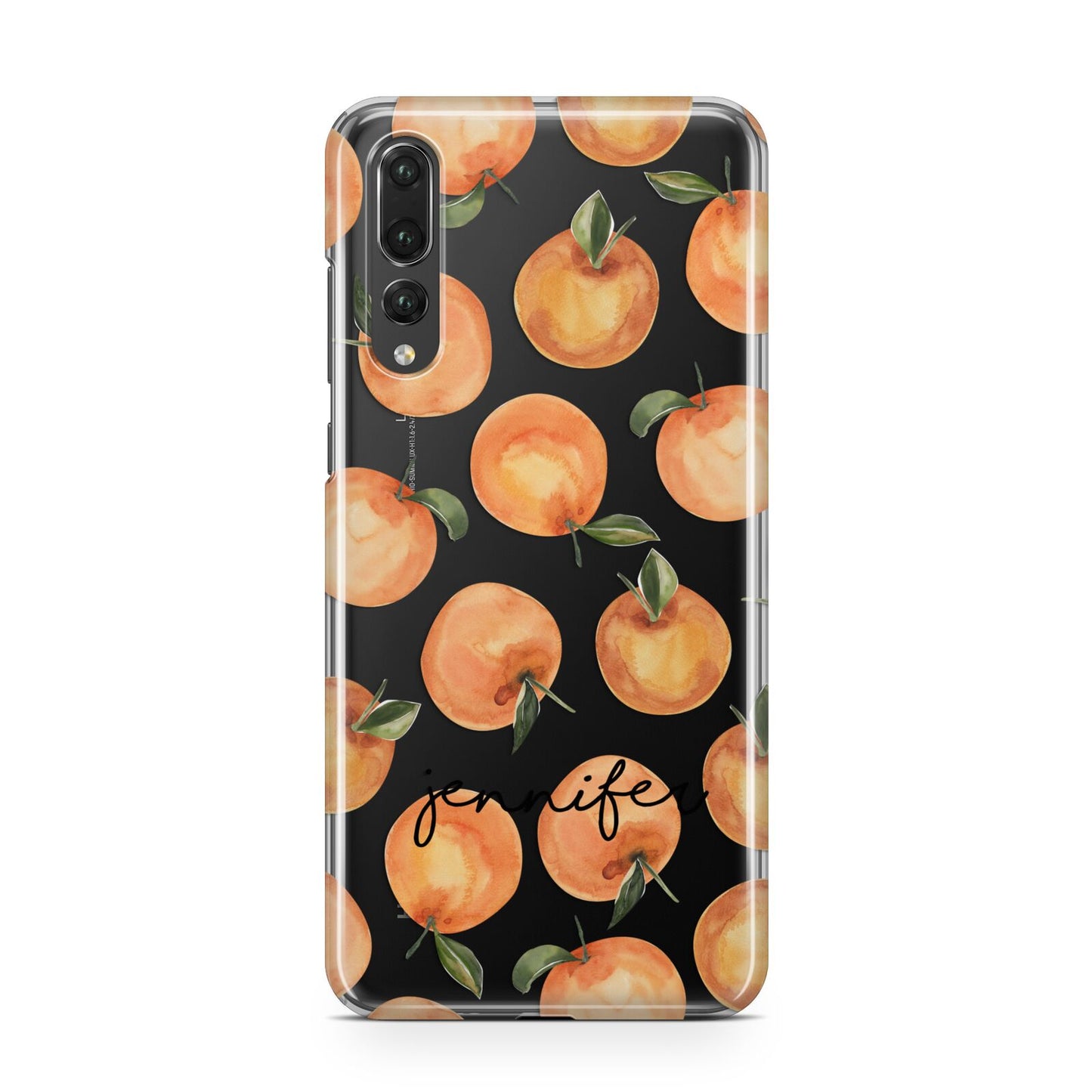 Personalised Oranges Name Huawei P20 Pro Phone Case