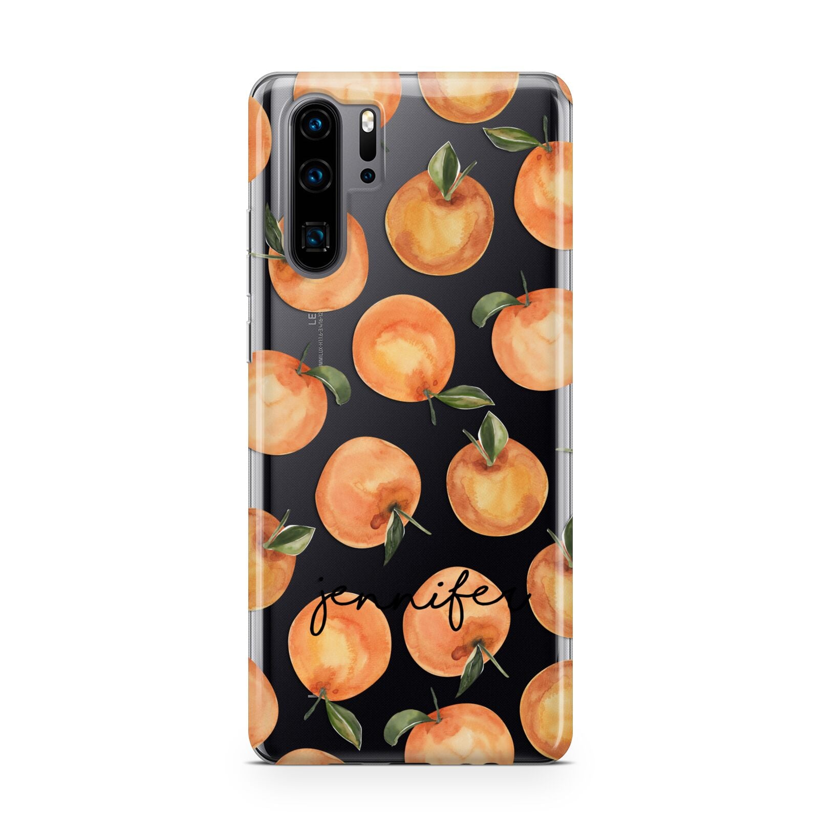 Personalised Oranges Name Huawei P30 Pro Phone Case