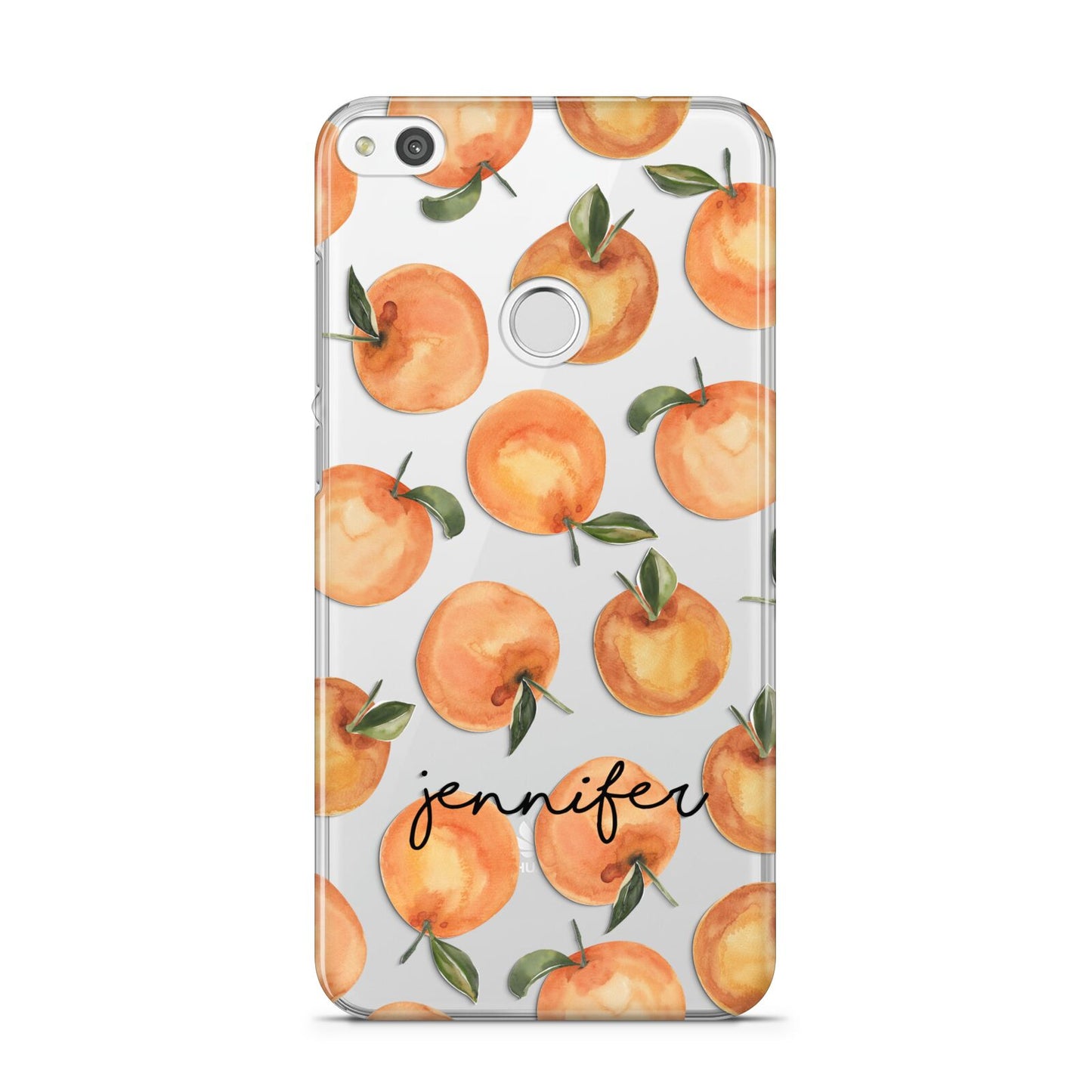 Personalised Oranges Name Huawei P8 Lite Case