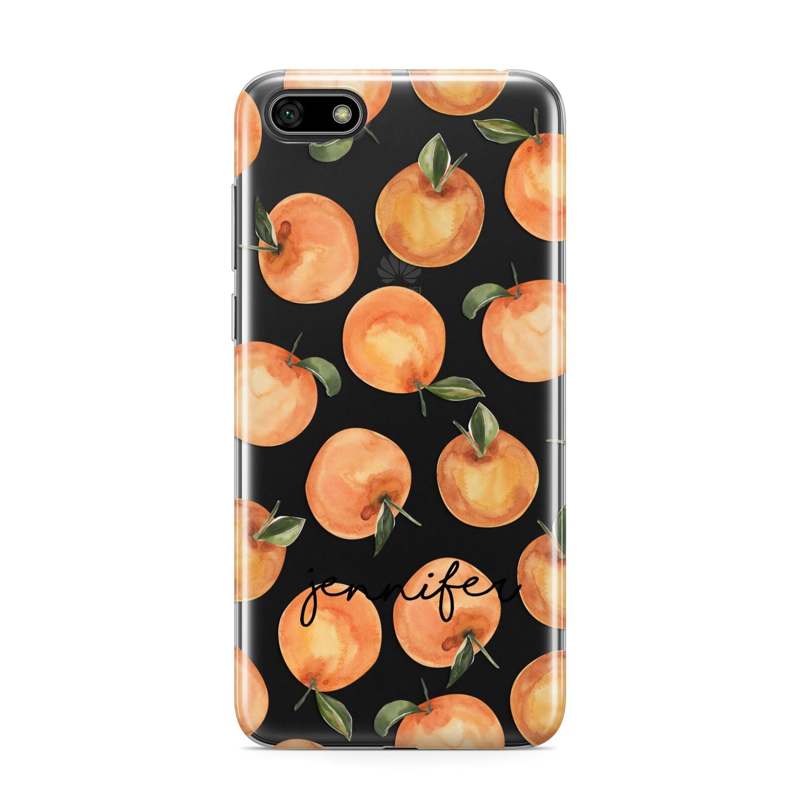 Personalised Oranges Name Huawei Y5 Prime 2018 Phone Case