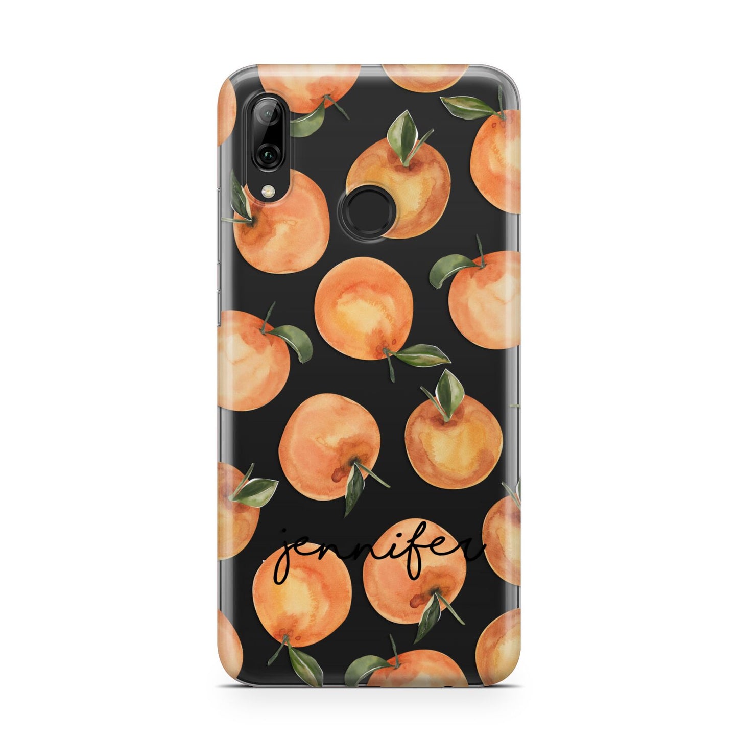 Personalised Oranges Name Huawei Y7 2019