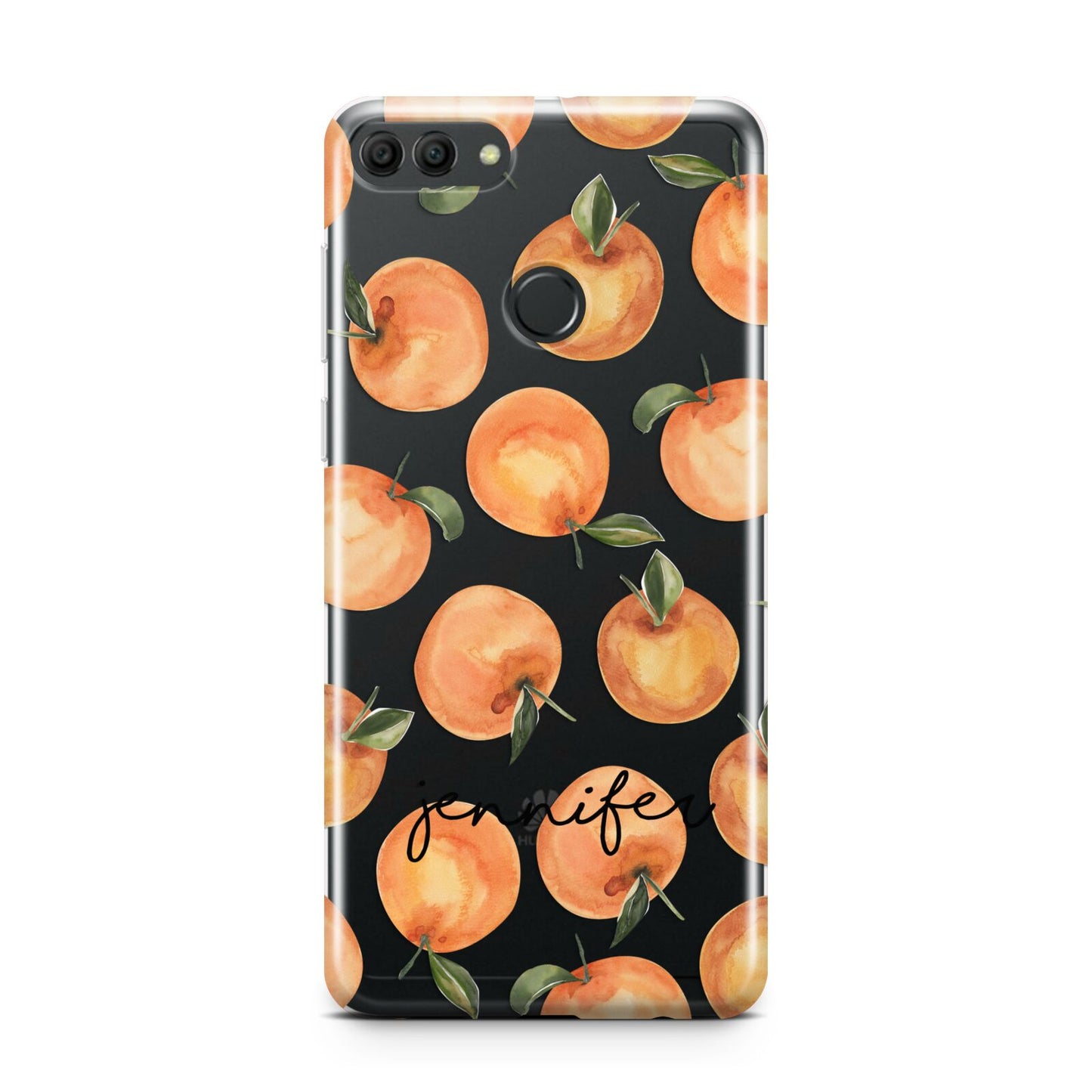 Personalised Oranges Name Huawei Y9 2018