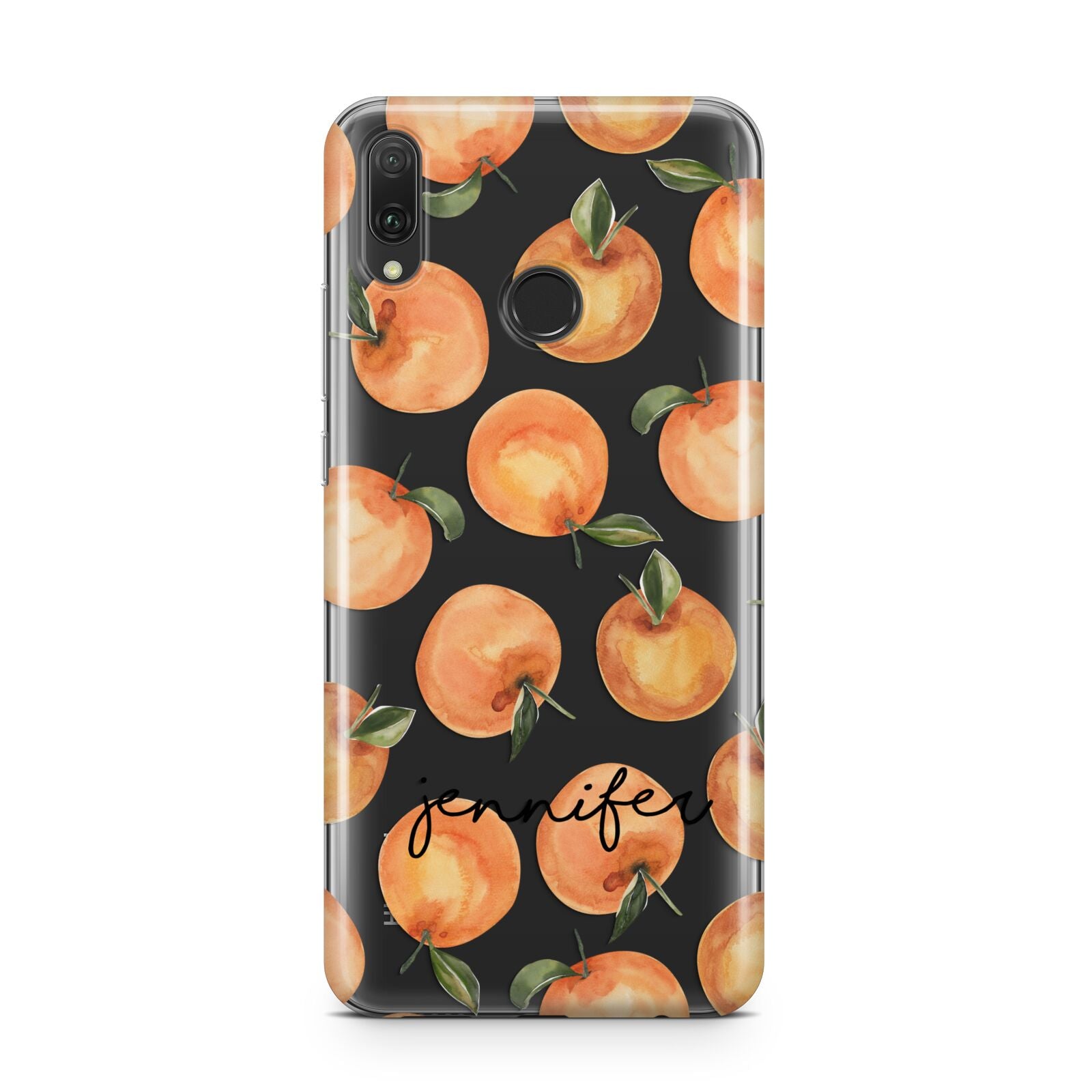 Personalised Oranges Name Huawei Y9 2019