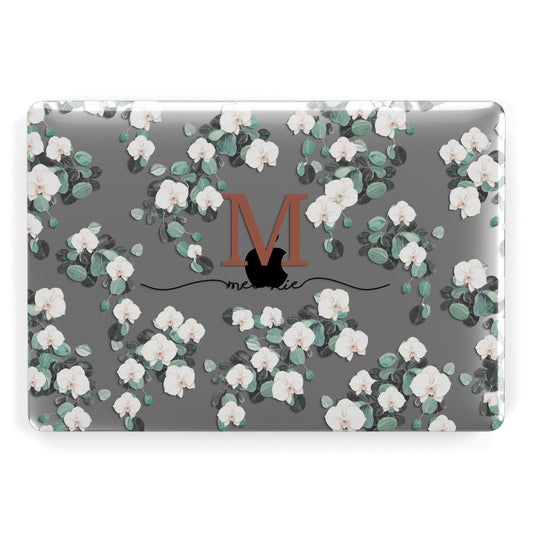 Personalised Orchid Apple MacBook Case