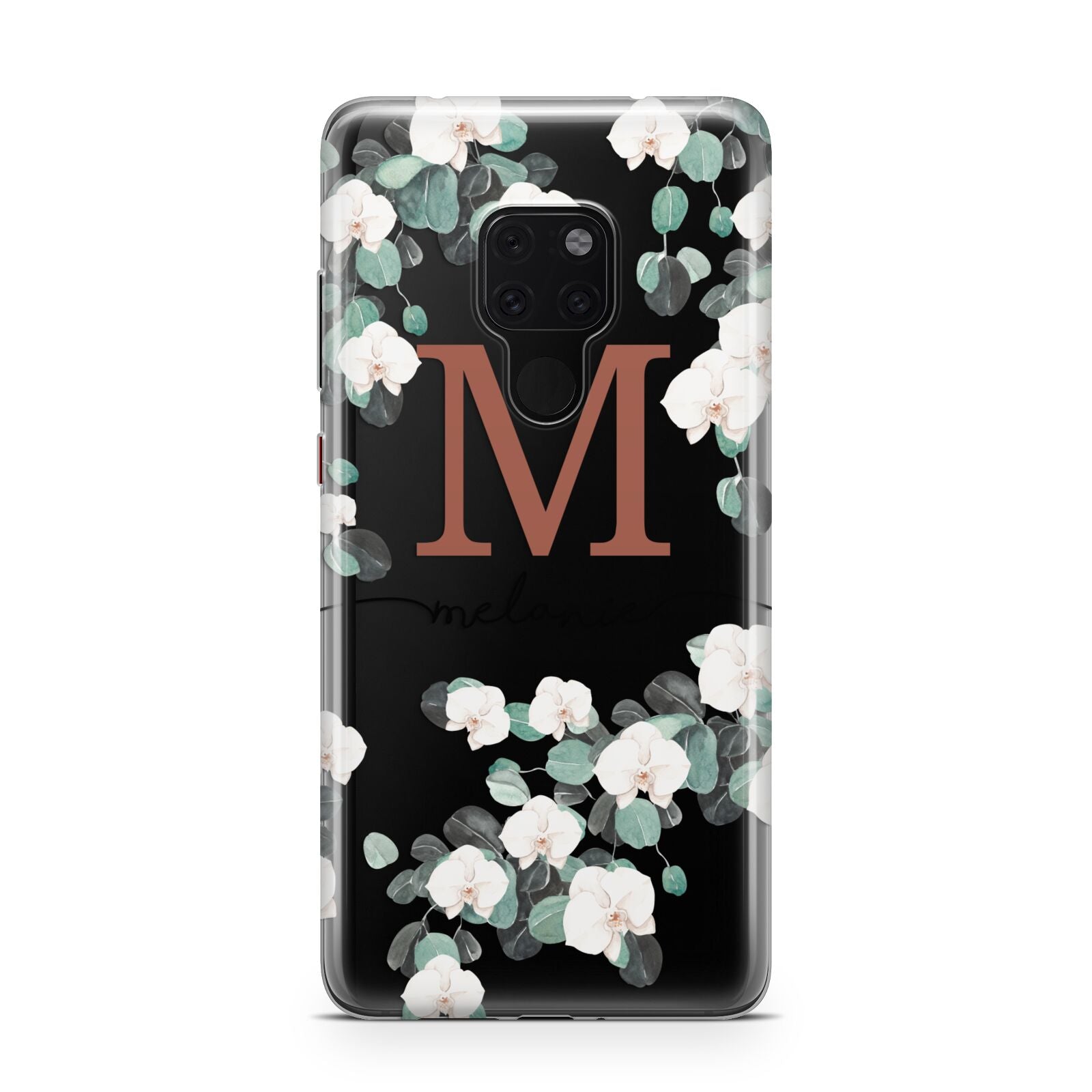 Personalised Orchid Huawei Mate 20 Phone Case