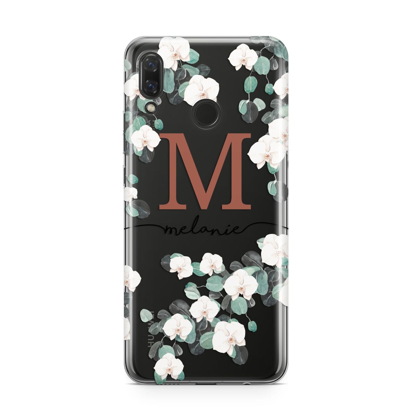 Personalised Orchid Huawei Nova 3 Phone Case