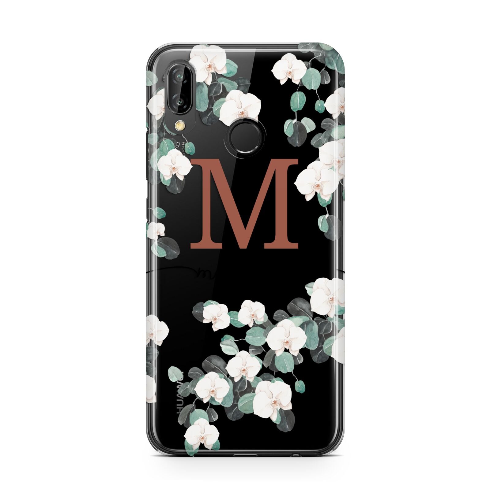 Personalised Orchid Huawei P20 Lite Phone Case