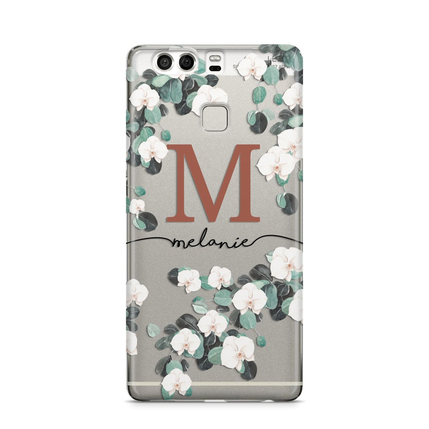 Personalised Orchid Huawei P9 Case