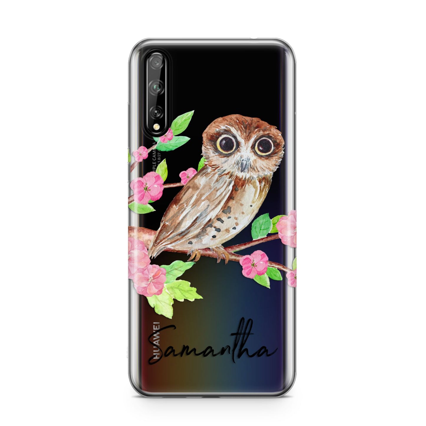 Personalised Owl Huawei Enjoy 10s Phone Case