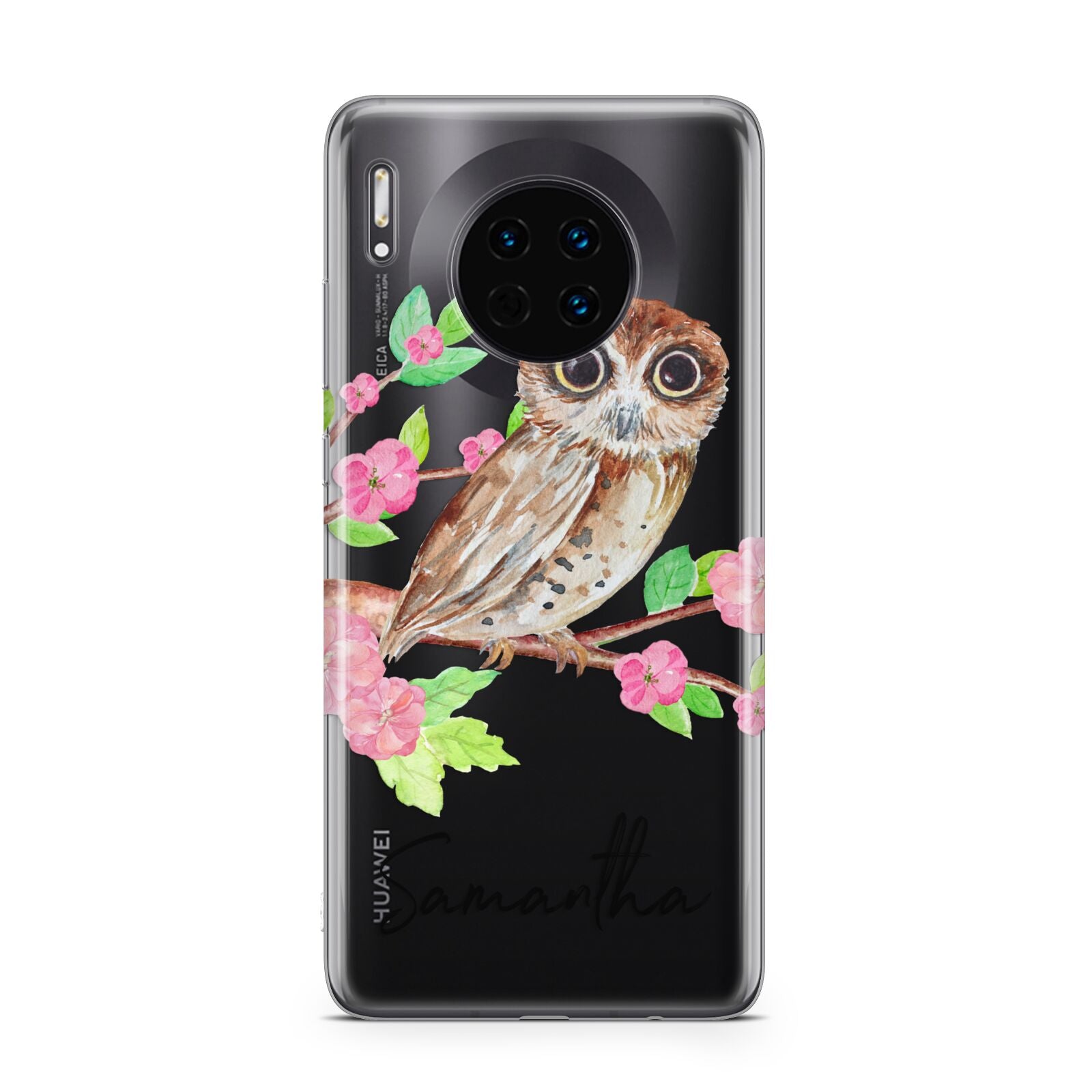 Personalised Owl Huawei Mate 30