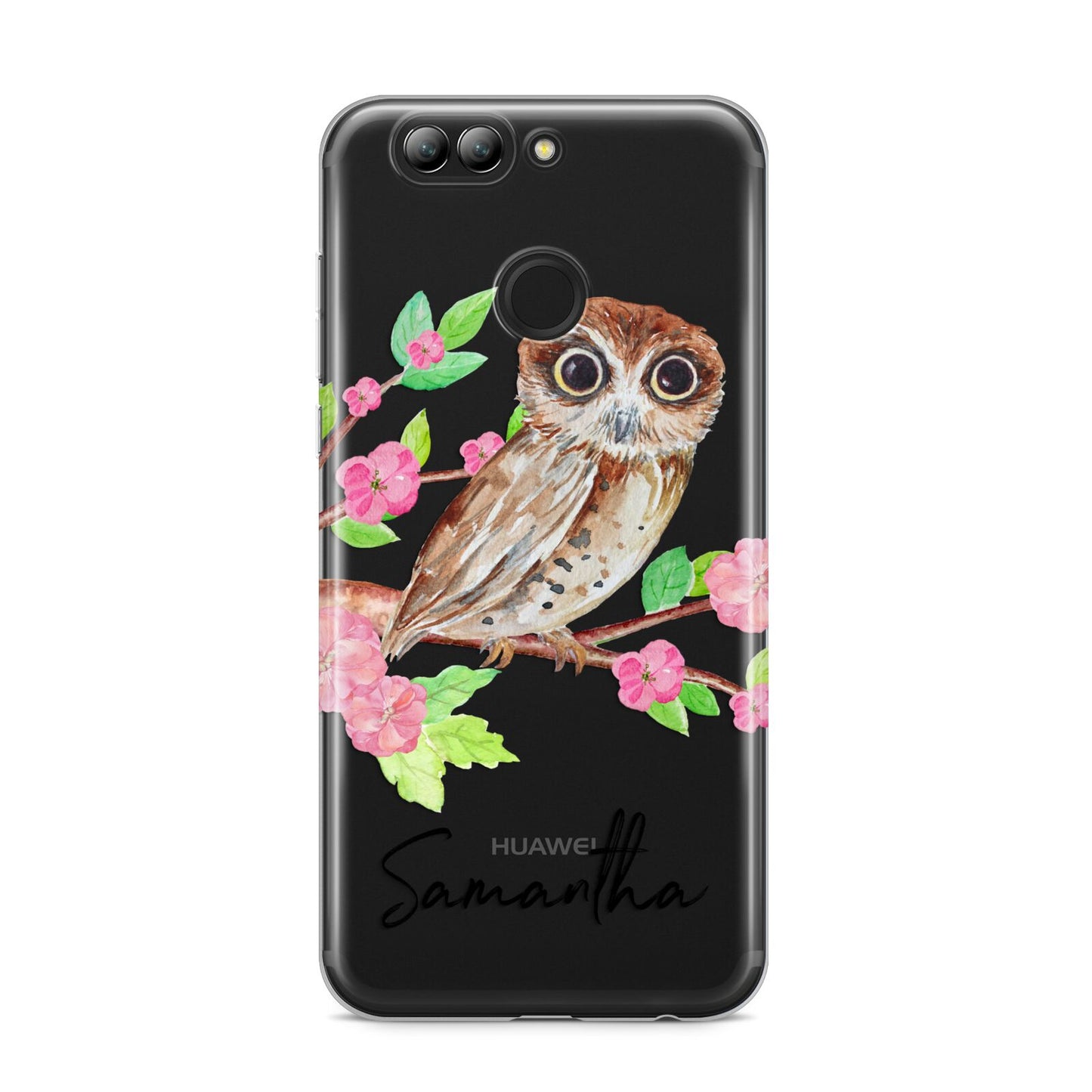 Personalised Owl Huawei Nova 2s Phone Case