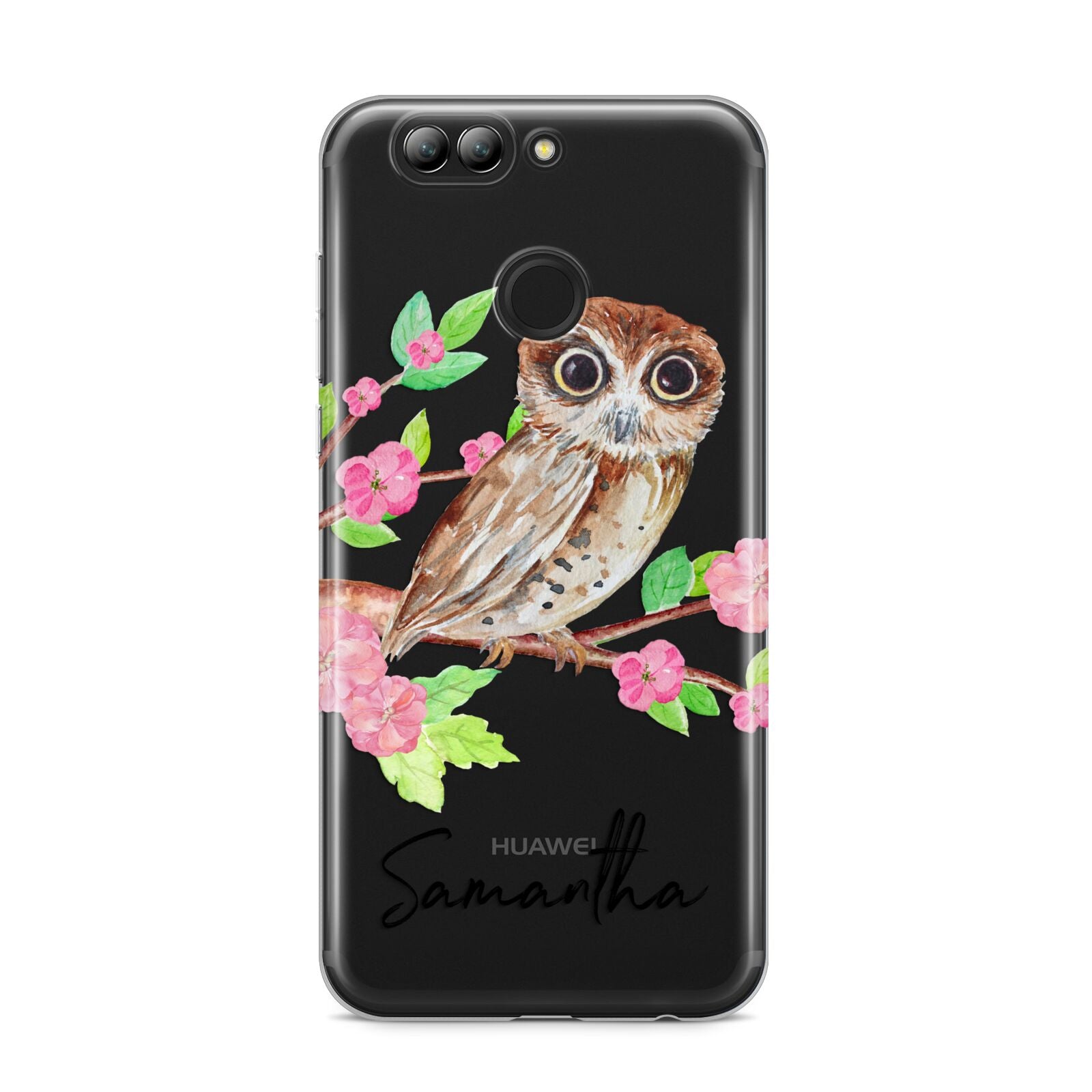 Personalised Owl Huawei Nova 2s Phone Case