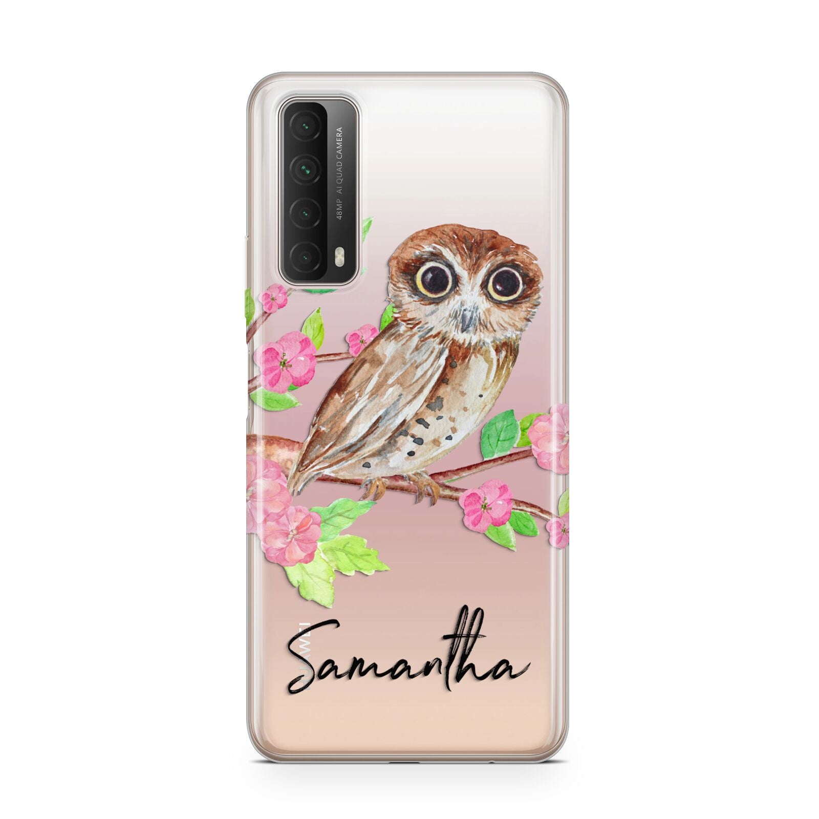 Personalised Owl Huawei P Smart 2021