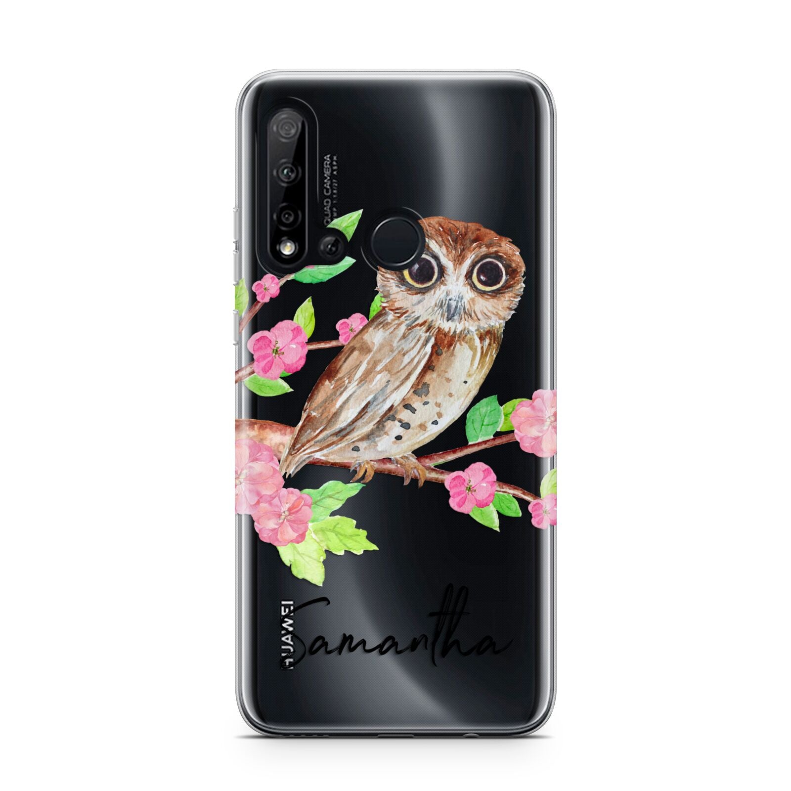 Personalised Owl Huawei P20 Lite 5G Phone Case