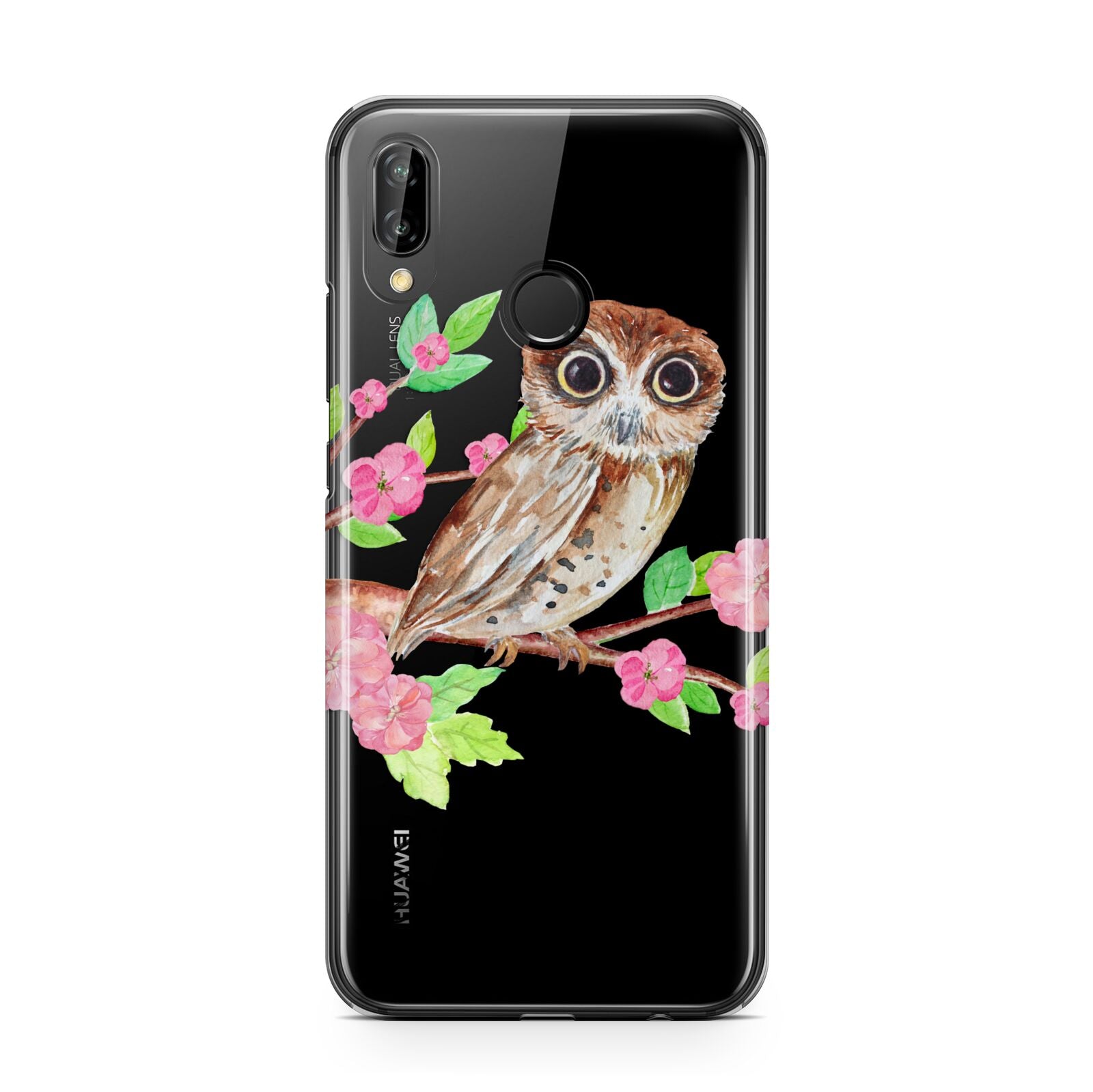 Personalised Owl Huawei P20 Lite Phone Case