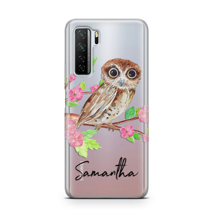 Personalised Owl Huawei P40 Lite 5G Phone Case