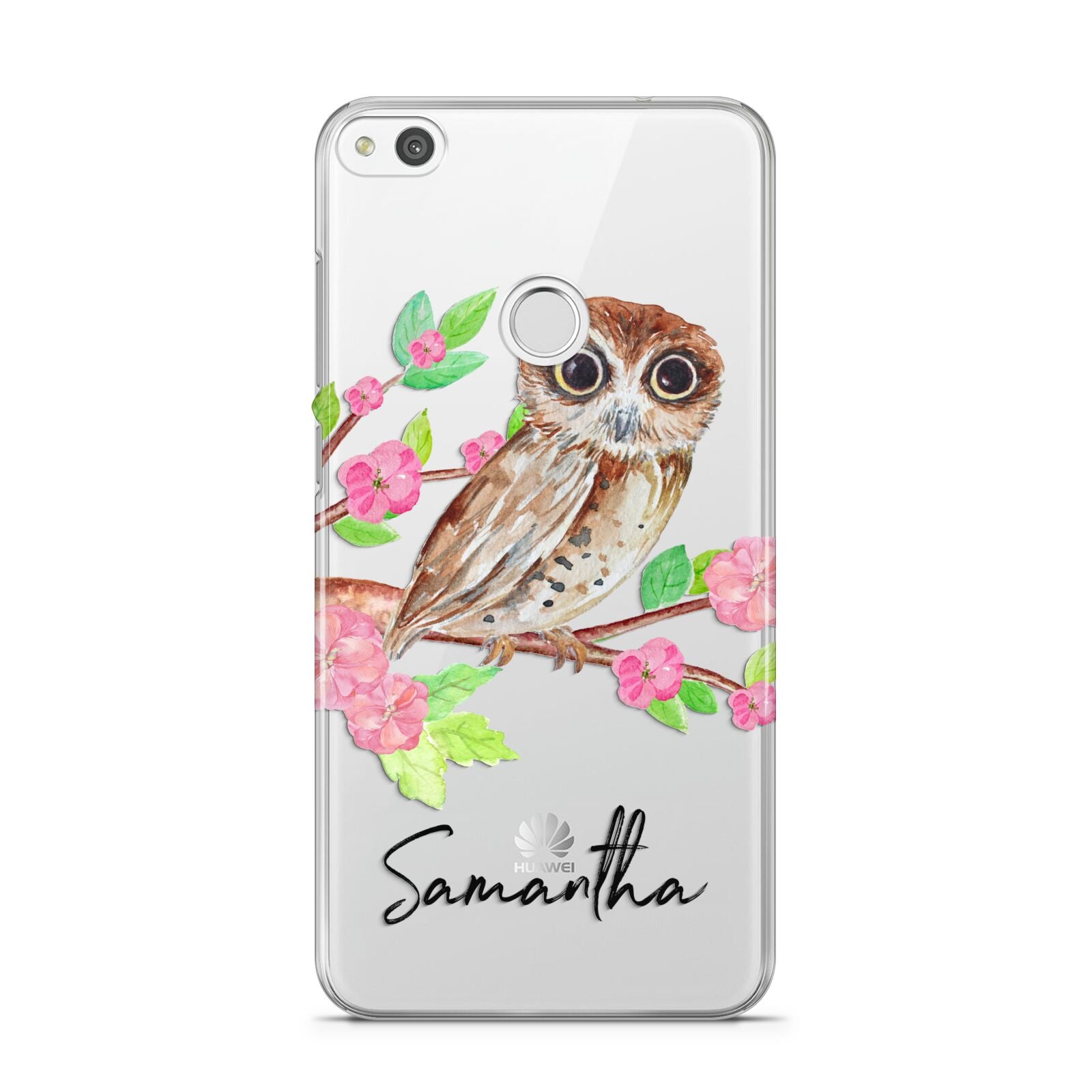 Personalised Owl Huawei P8 Lite Case