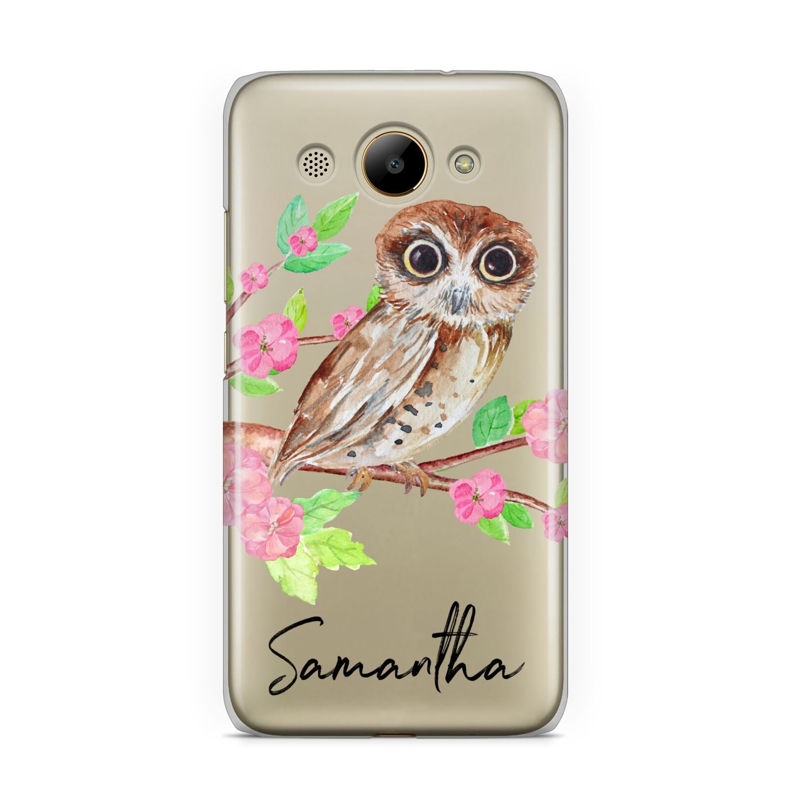 Personalised Owl Huawei Y3 2017