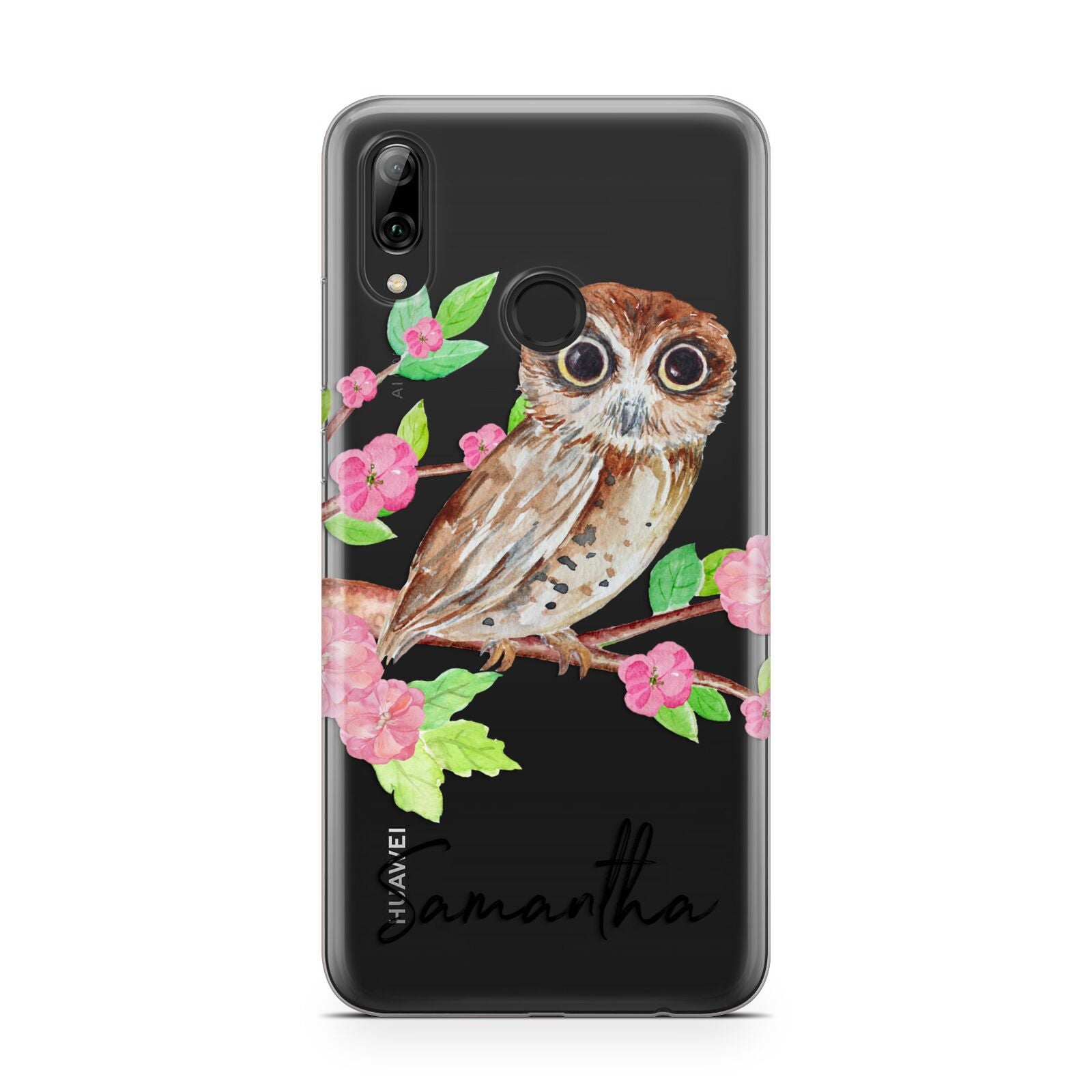 Personalised Owl Huawei Y7 2019