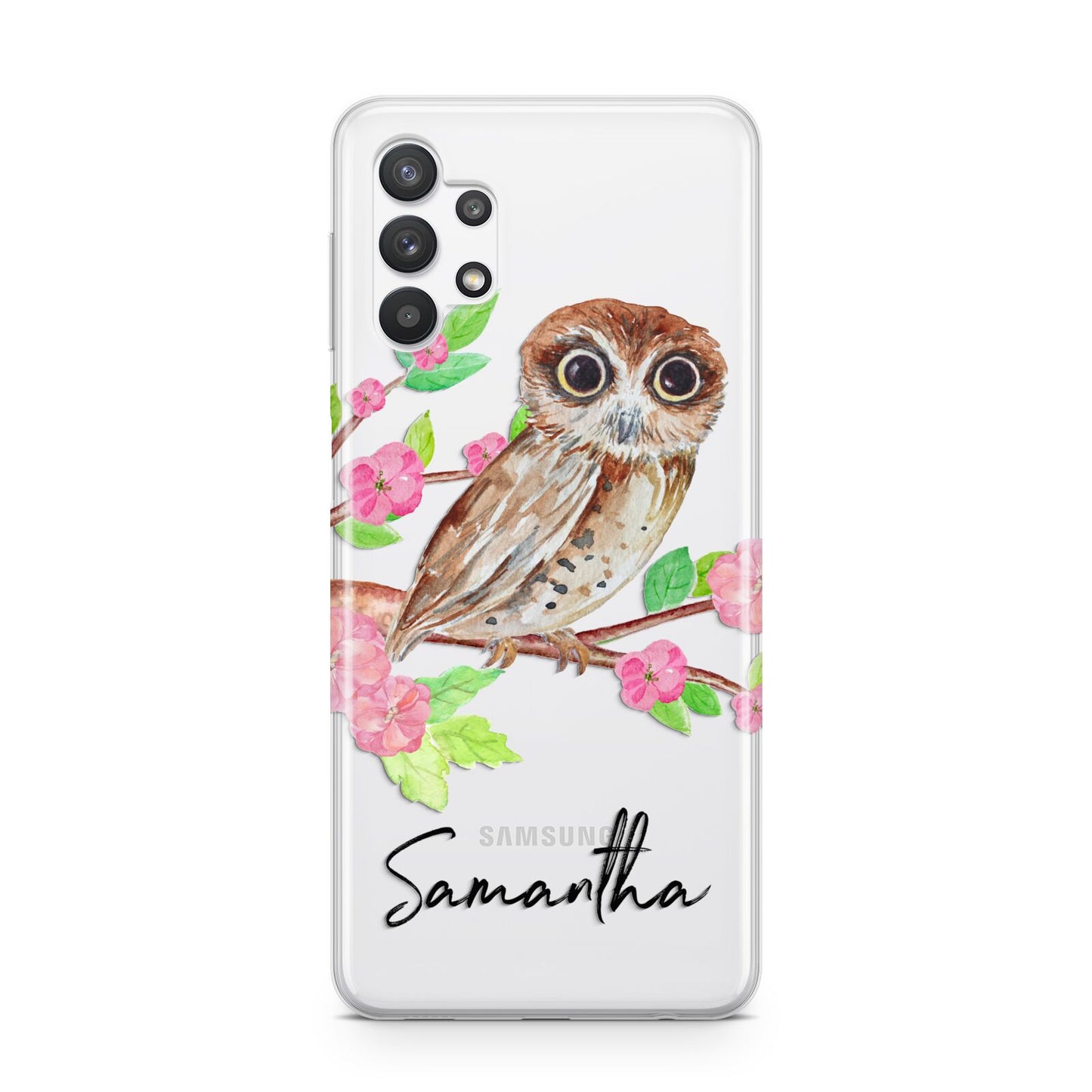 Personalised Owl Samsung A32 5G Case