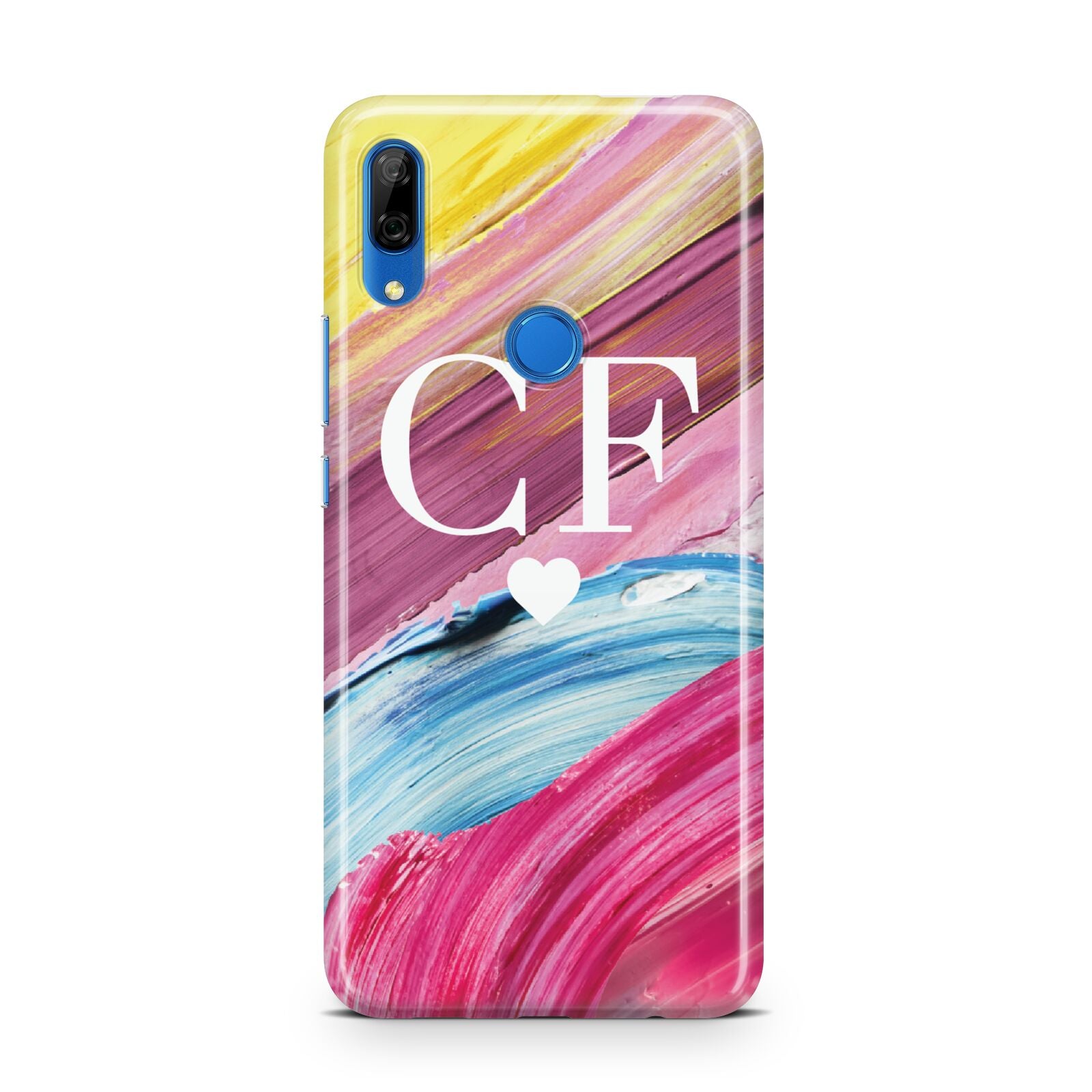 Personalised Paint Brush Initials Huawei P Smart Z