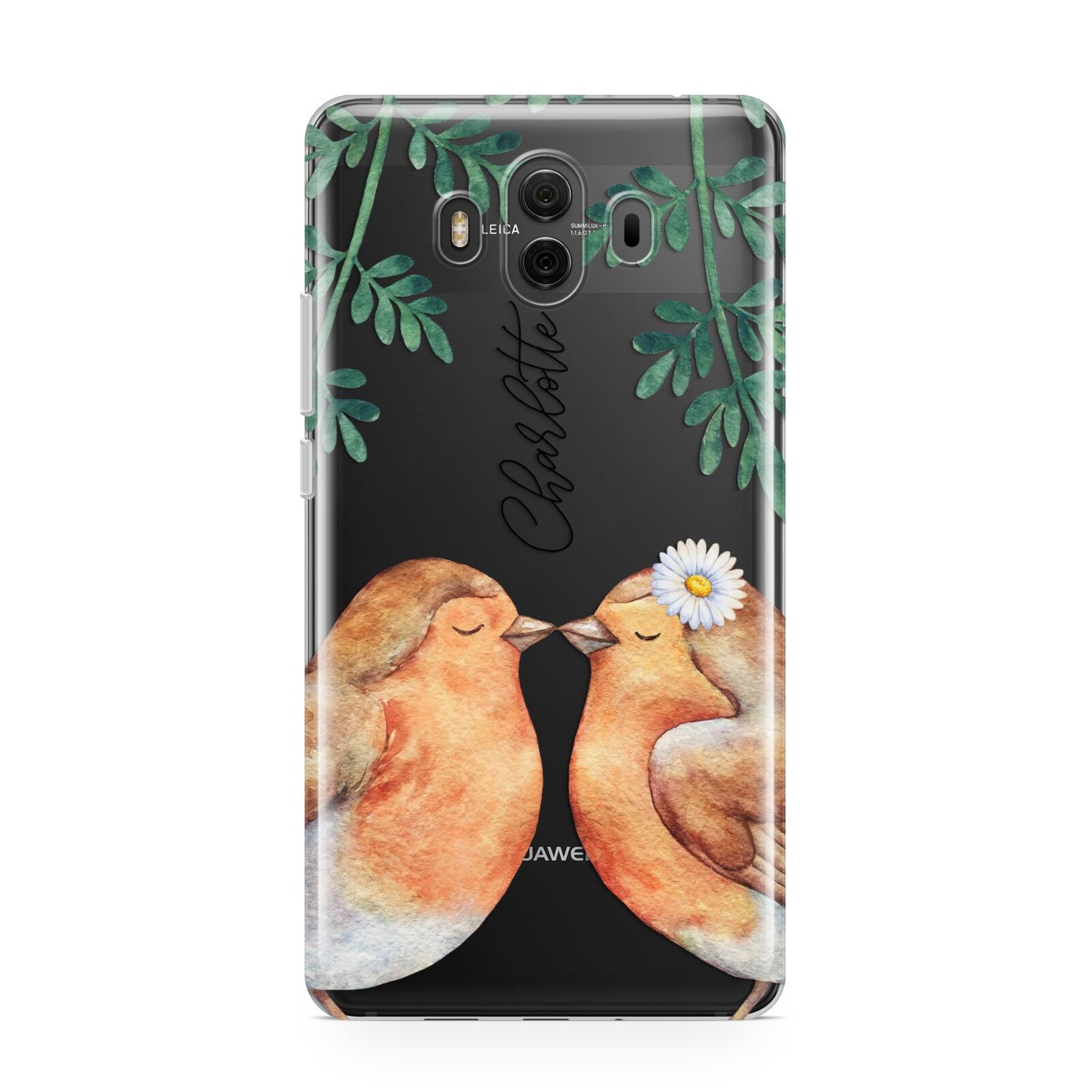 Personalised Pair of Robins Huawei Mate 10 Protective Phone Case